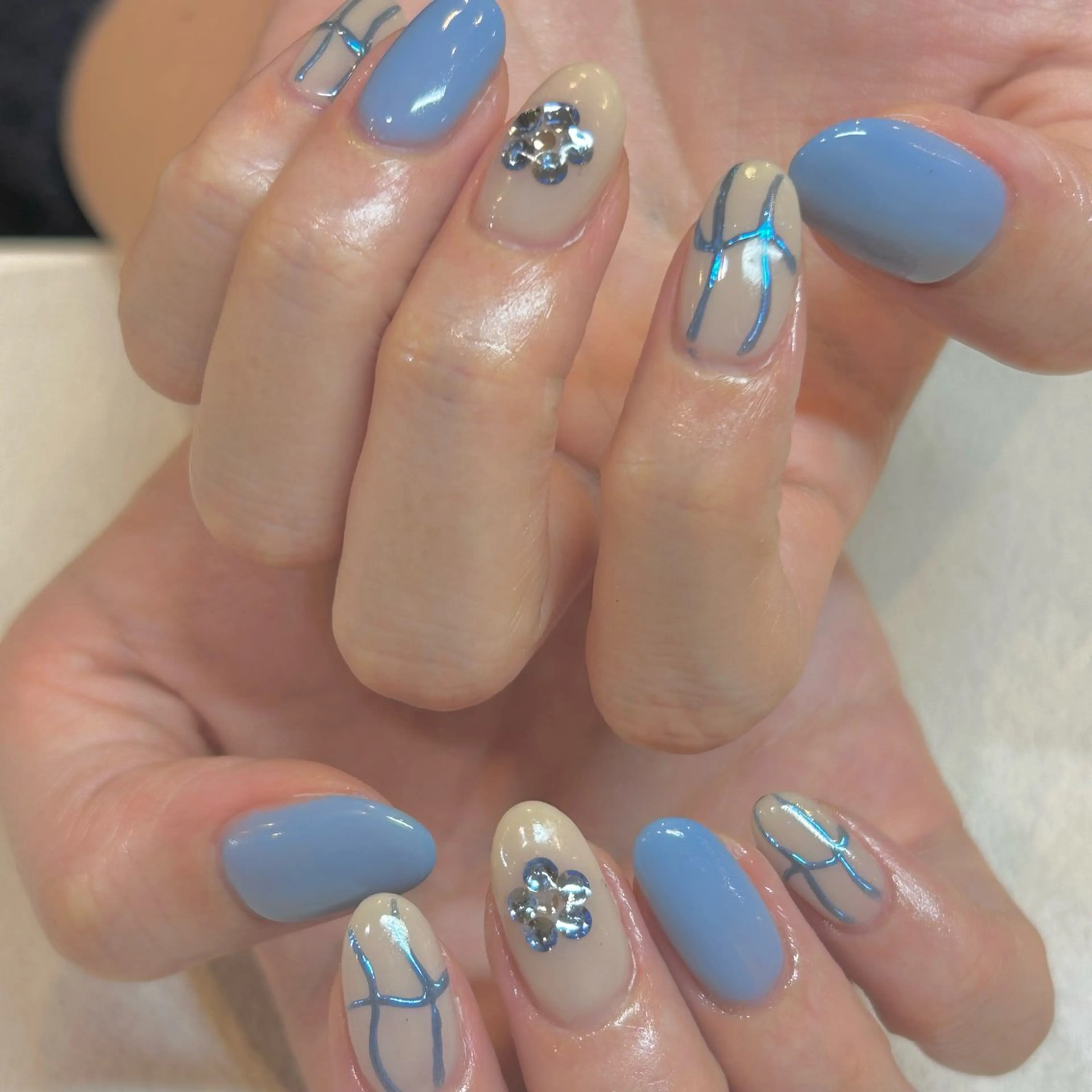 ネイル ハンドネイル Bianca 今池店  rinnのネイルデザイン