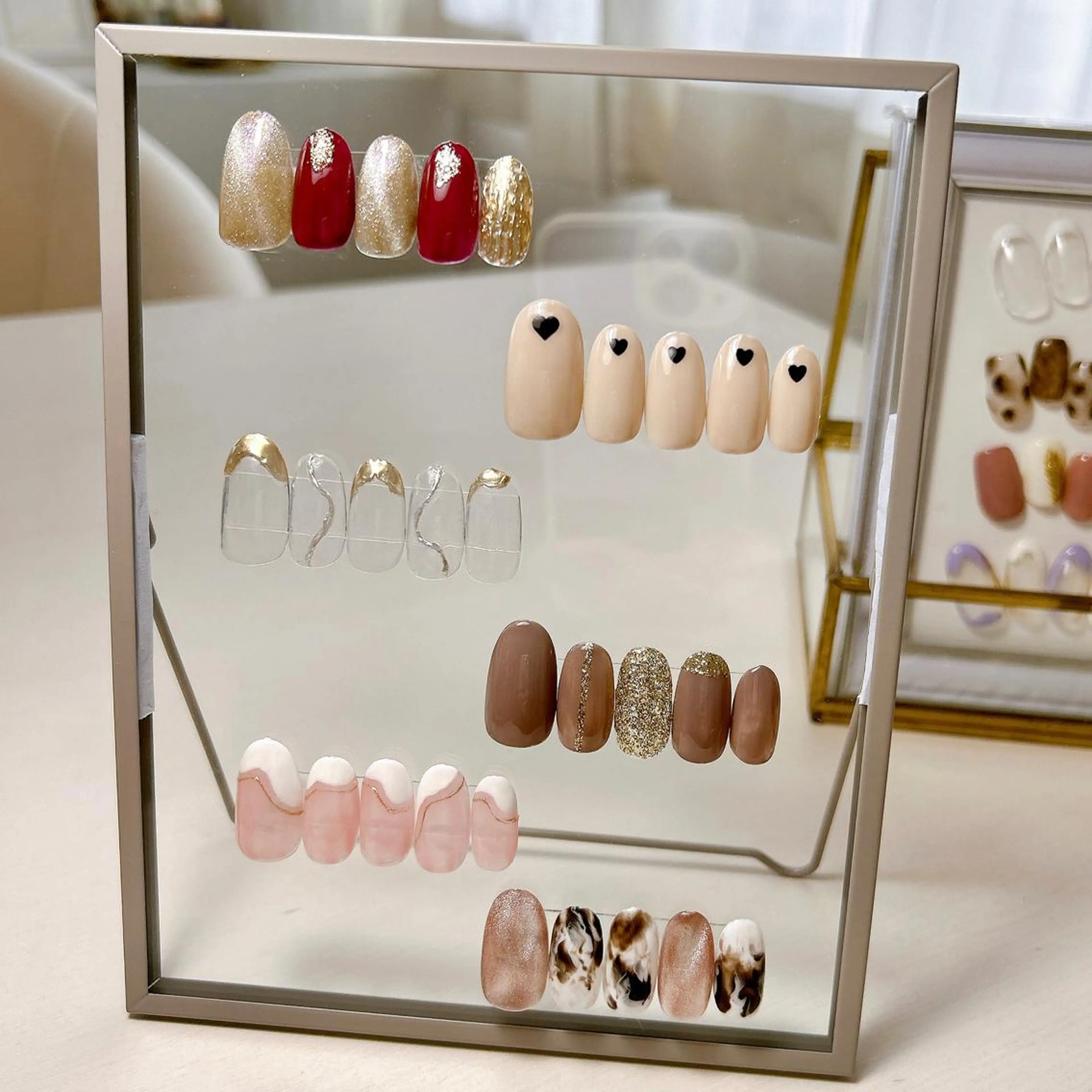 ネイル ジェルネイル 韓国ネイル ニュアンスネイル ワンカラーネイル パラジェル Kai  nail Mayukoのネイルデザイン