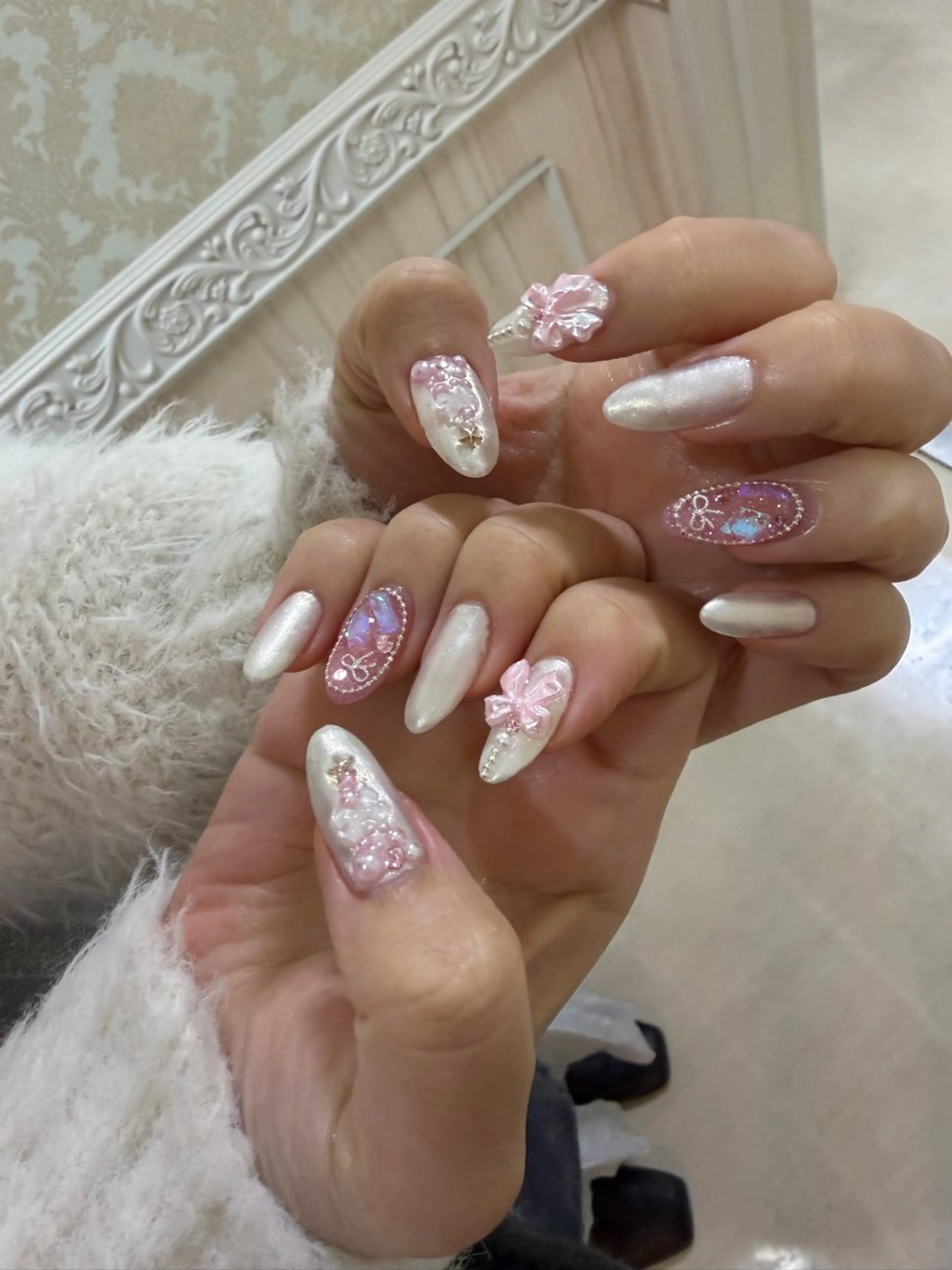 ネイル ハンドネイル 🦋Tink🦋 asukaのネイルデザイン