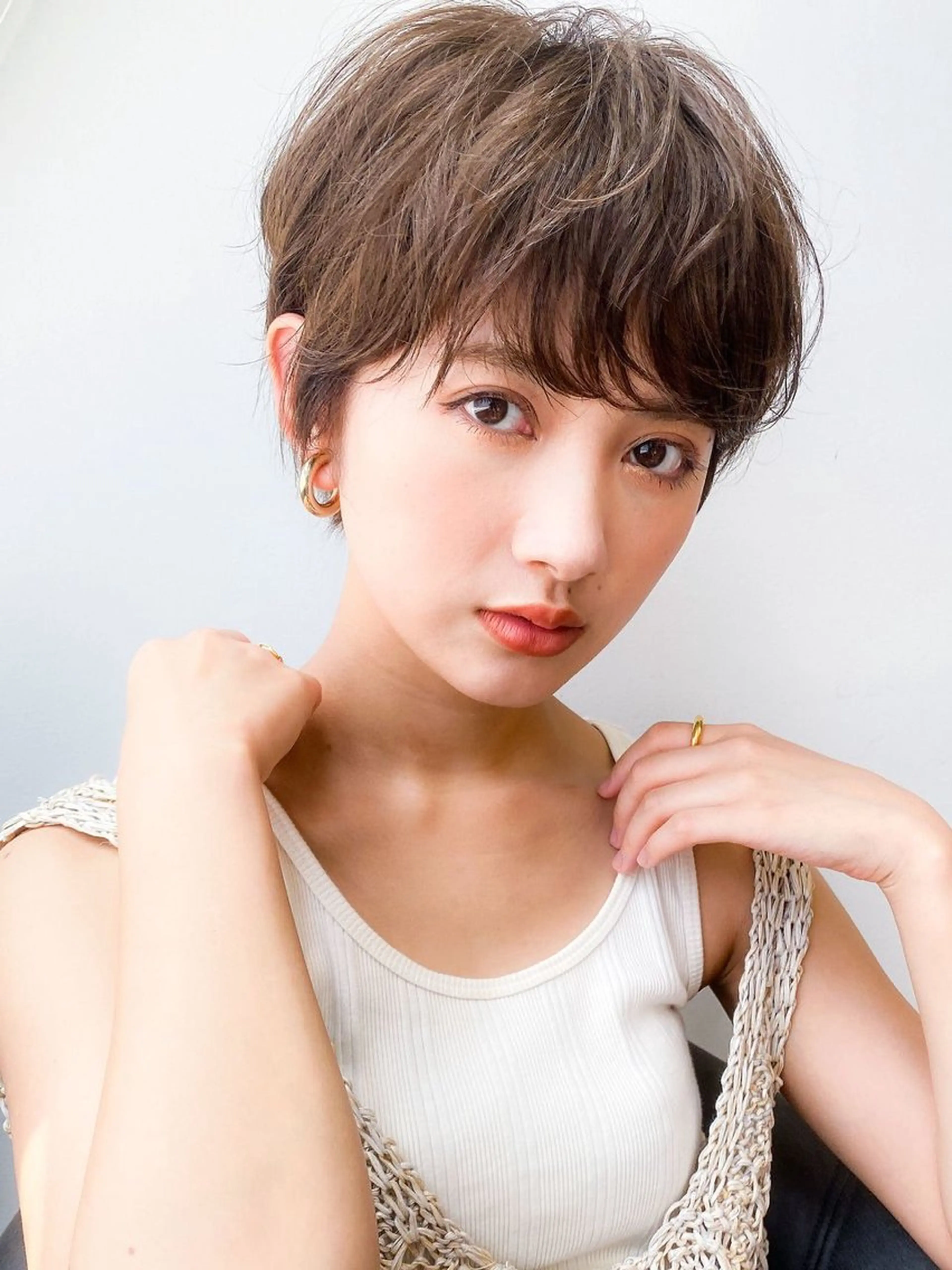 ショート 🫧ミム🫧 カラーモデル様募集中のヘアスタイル