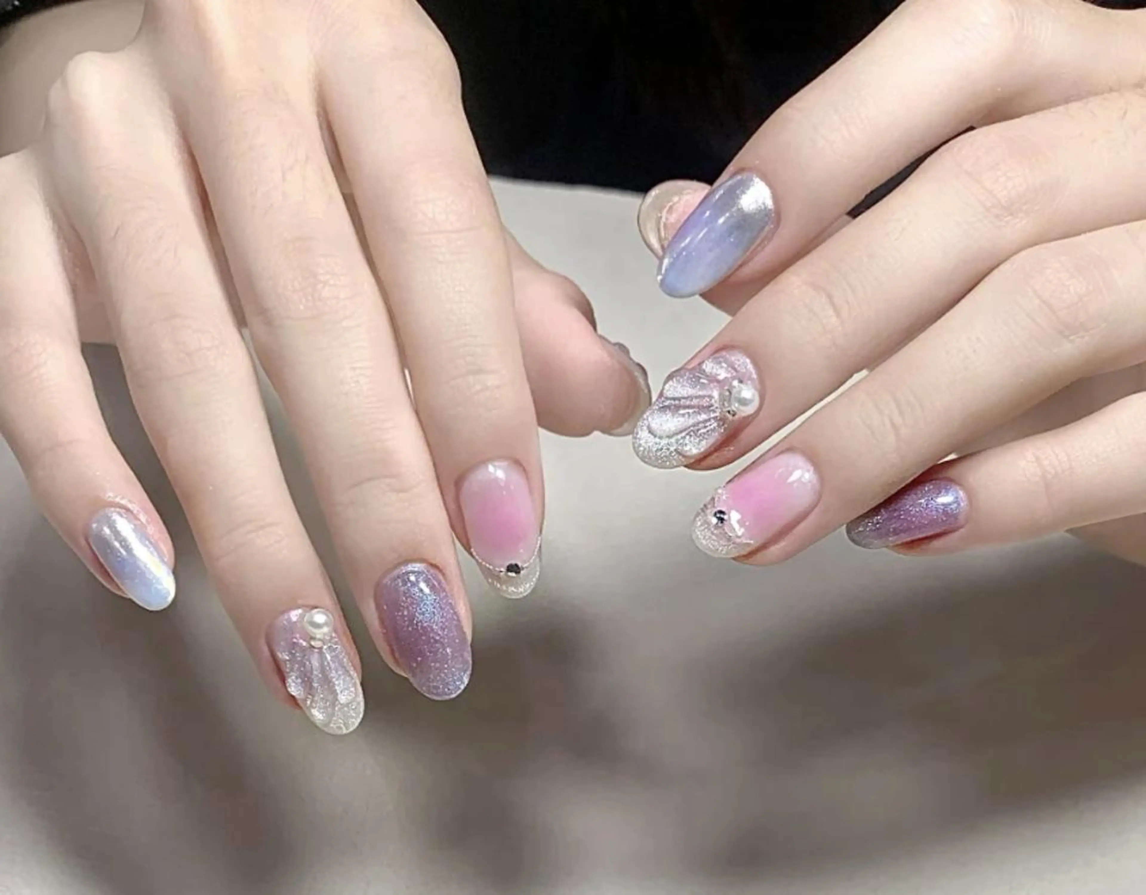 ネイル ハンドネイル Pure&Rich Nailのネイルデザイン