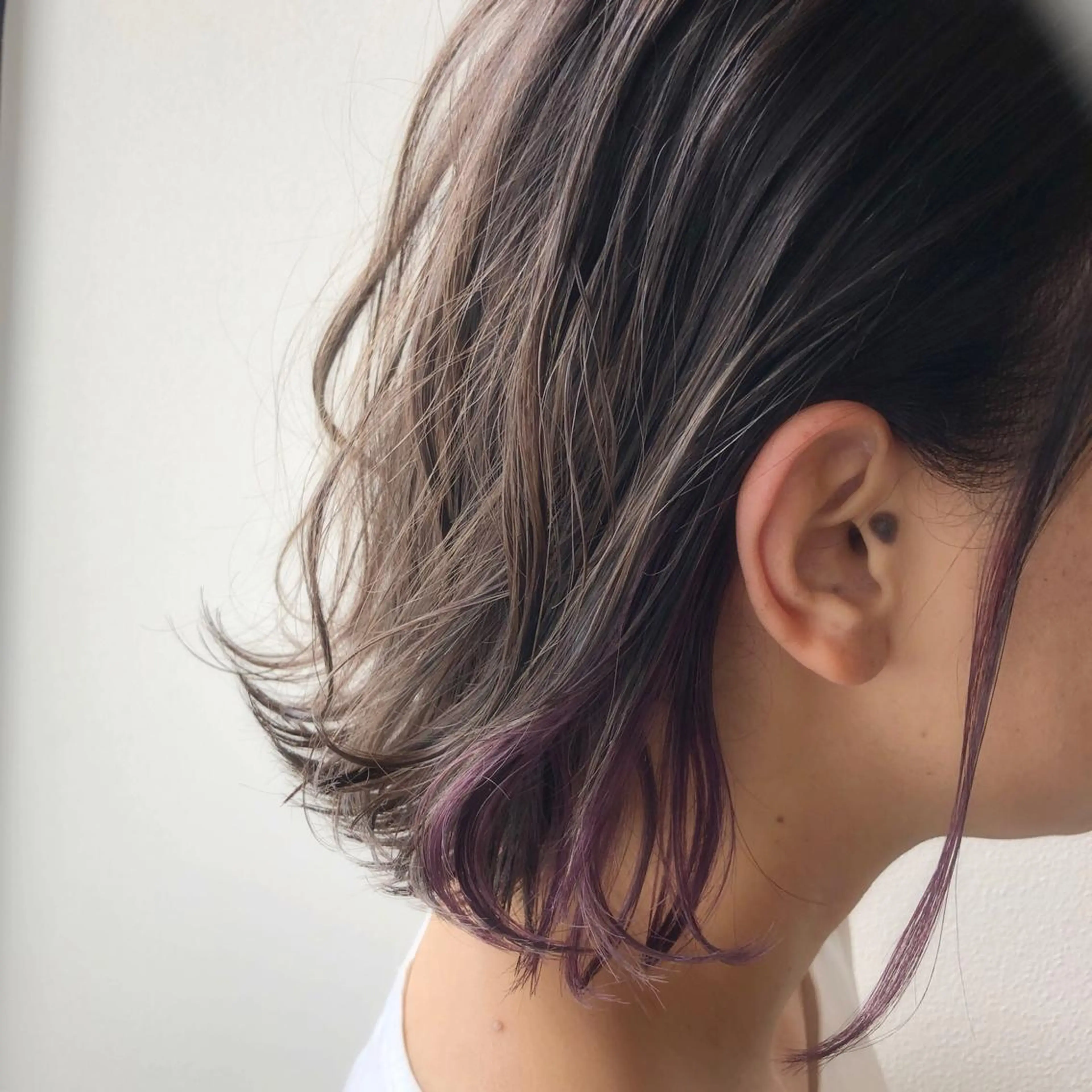 ショート カラー ヘアアレンジ ヘアカラー トリートメント 江藤 星史のヘアスタイル