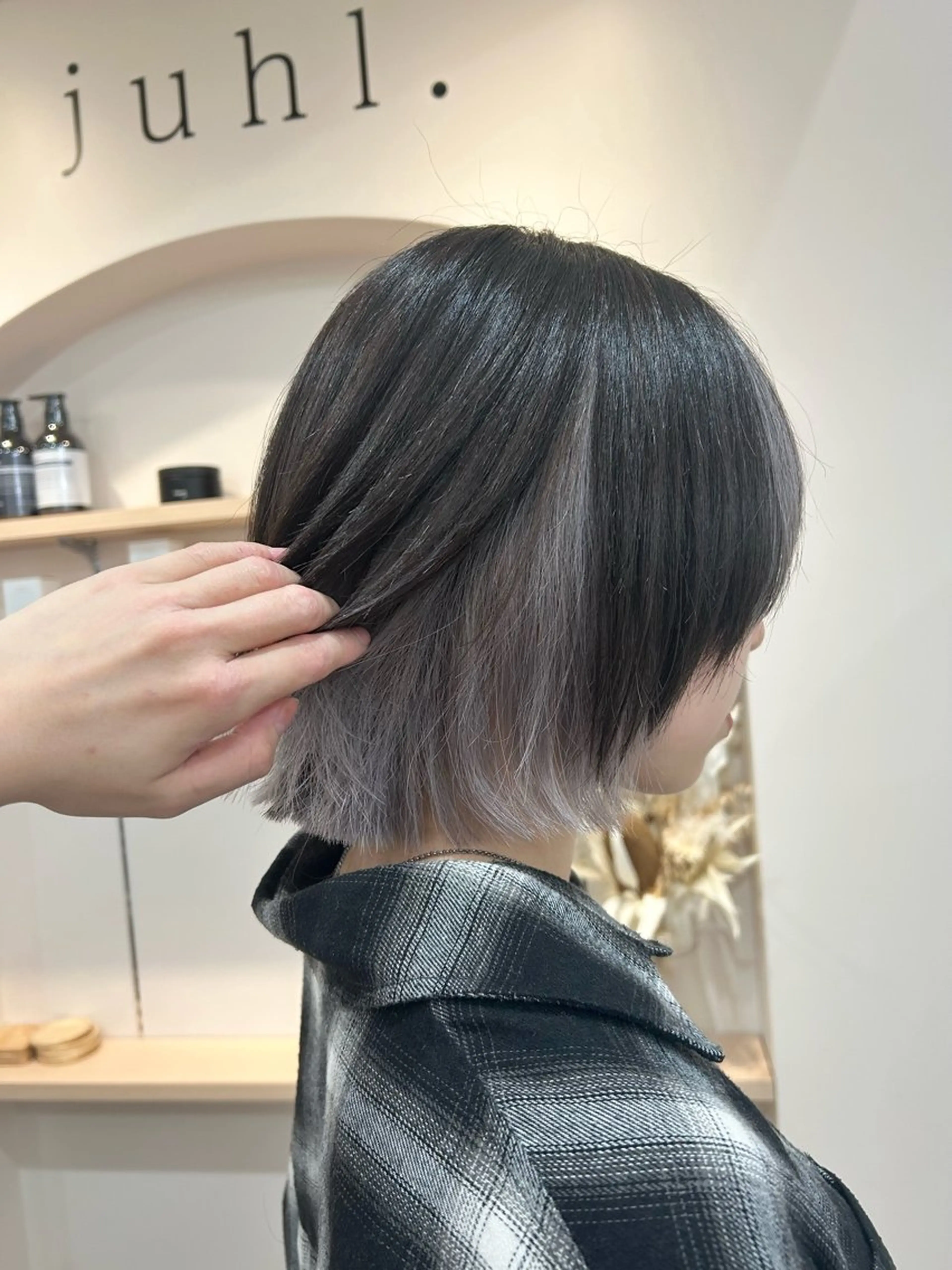 ショート カラー インナーカラー ヘアカラー トリートメント 透明感/ダブルカラー /🌸ERI🌸のヘアスタイル