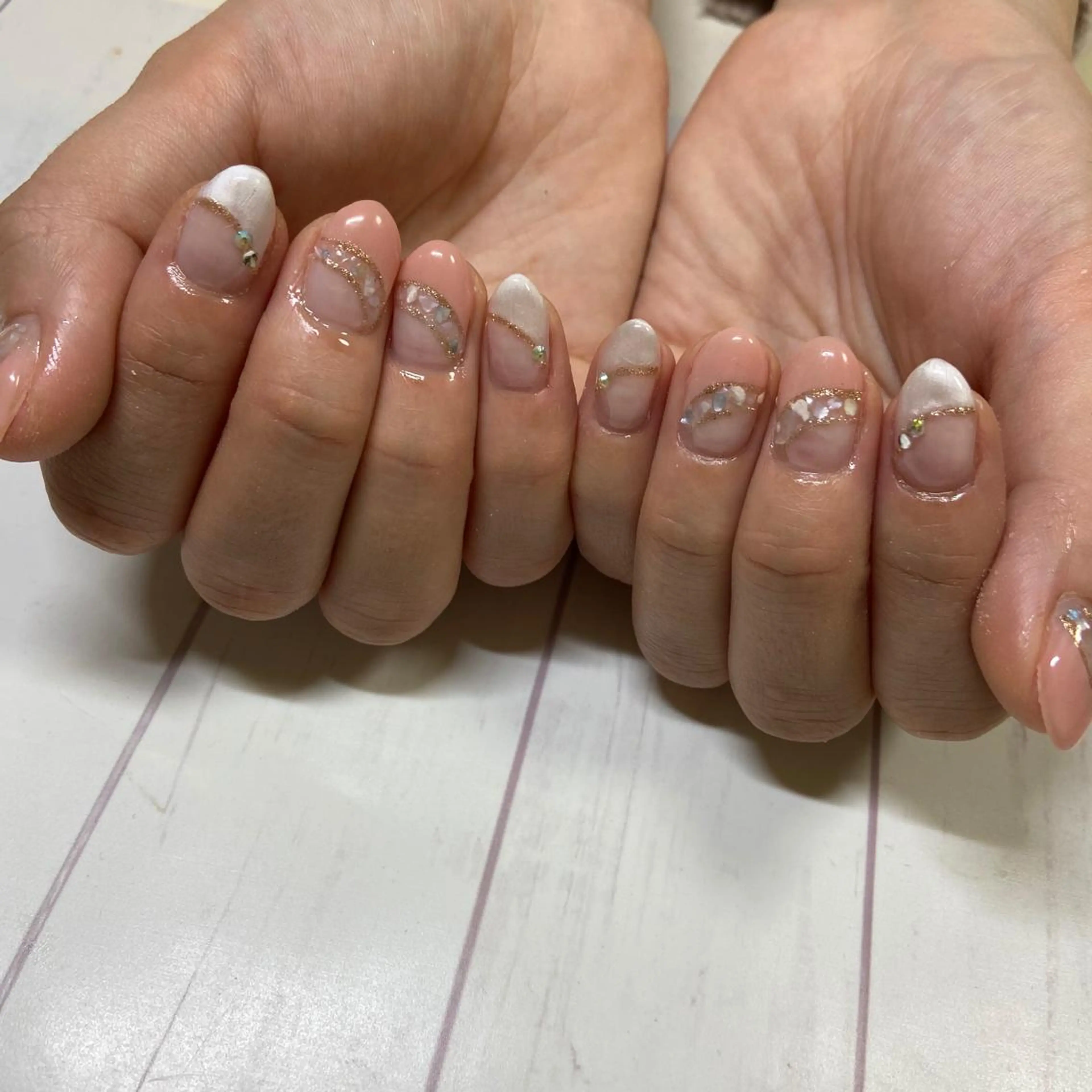 カラー ネイル nail salon LNのネイルデザイン