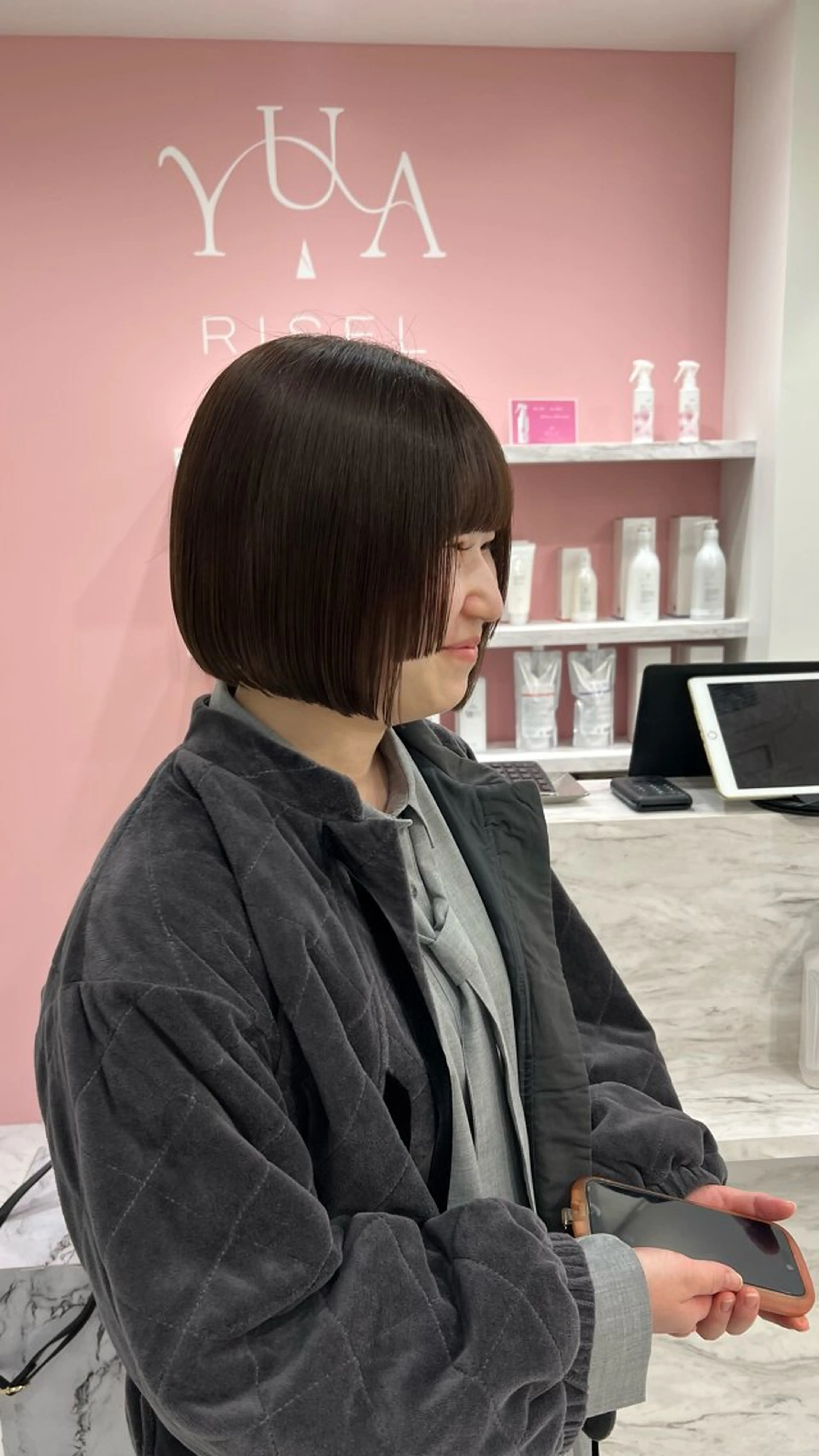 ショート ボブ 🫧アンドヘルシー MACOのマツエク・マツパデザイン