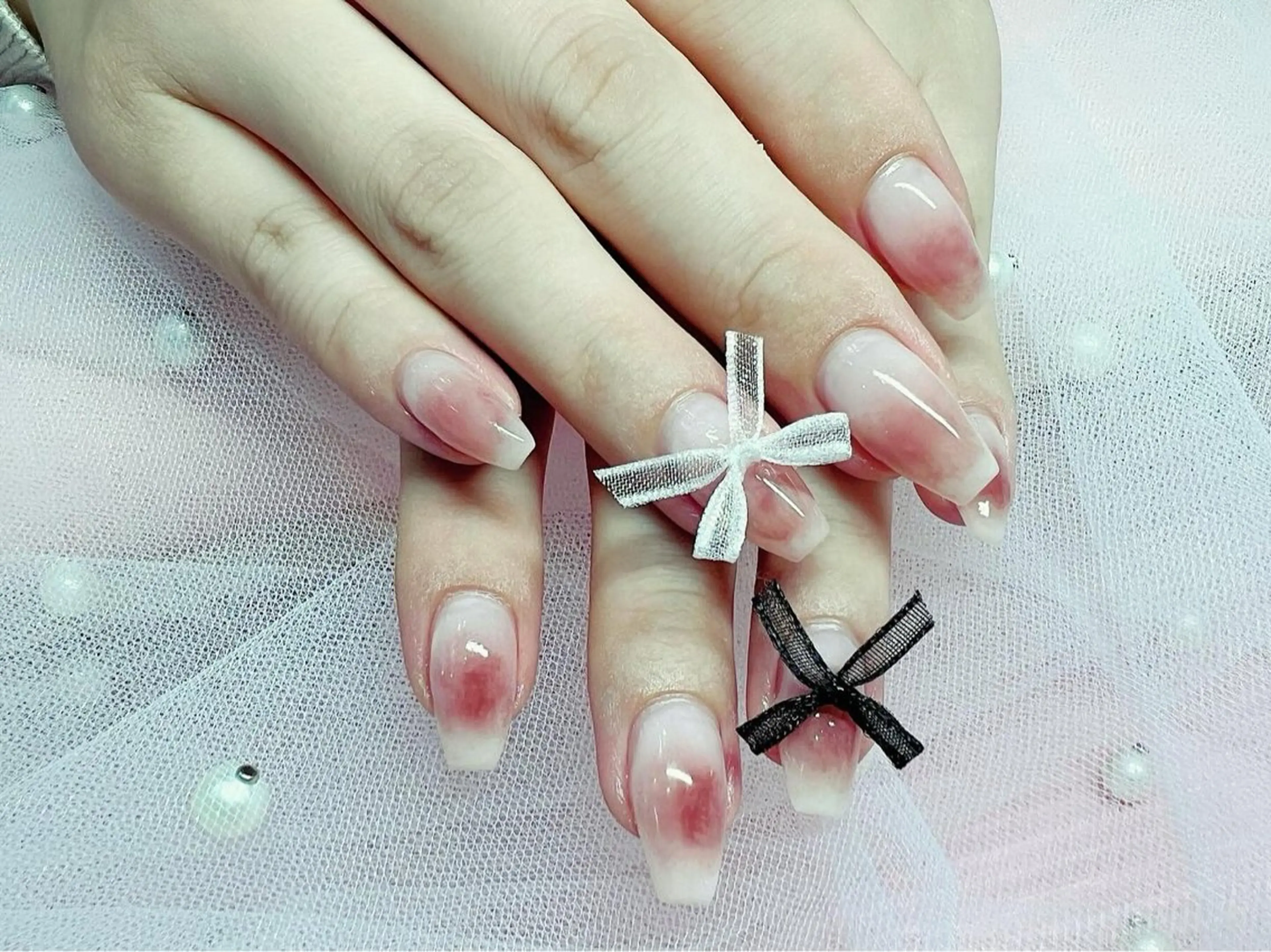 ミニモ限定🫶チークネイル💅の写真