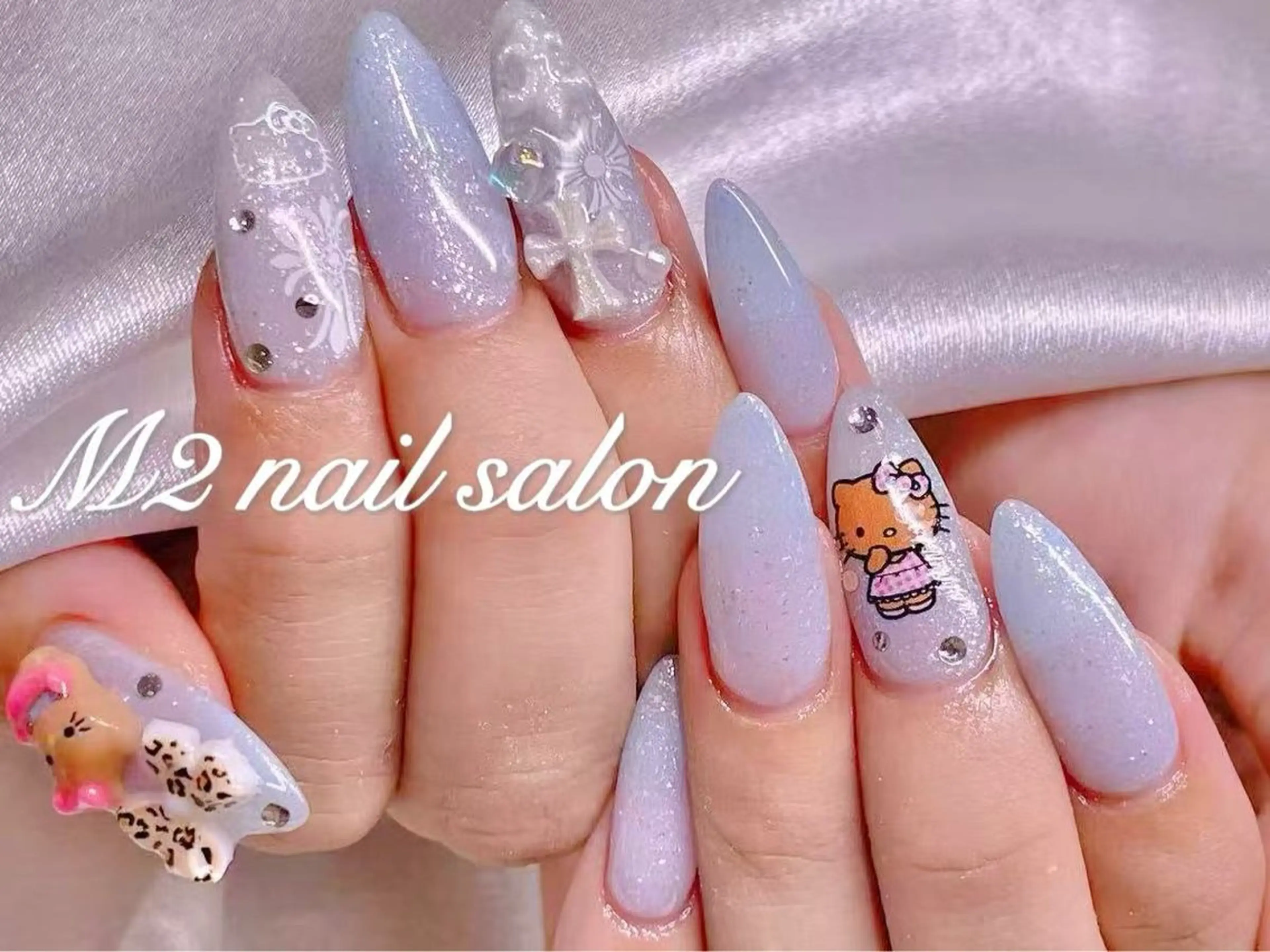 ネイル 長さだし専門店 M2　rikaのネイルデザイン