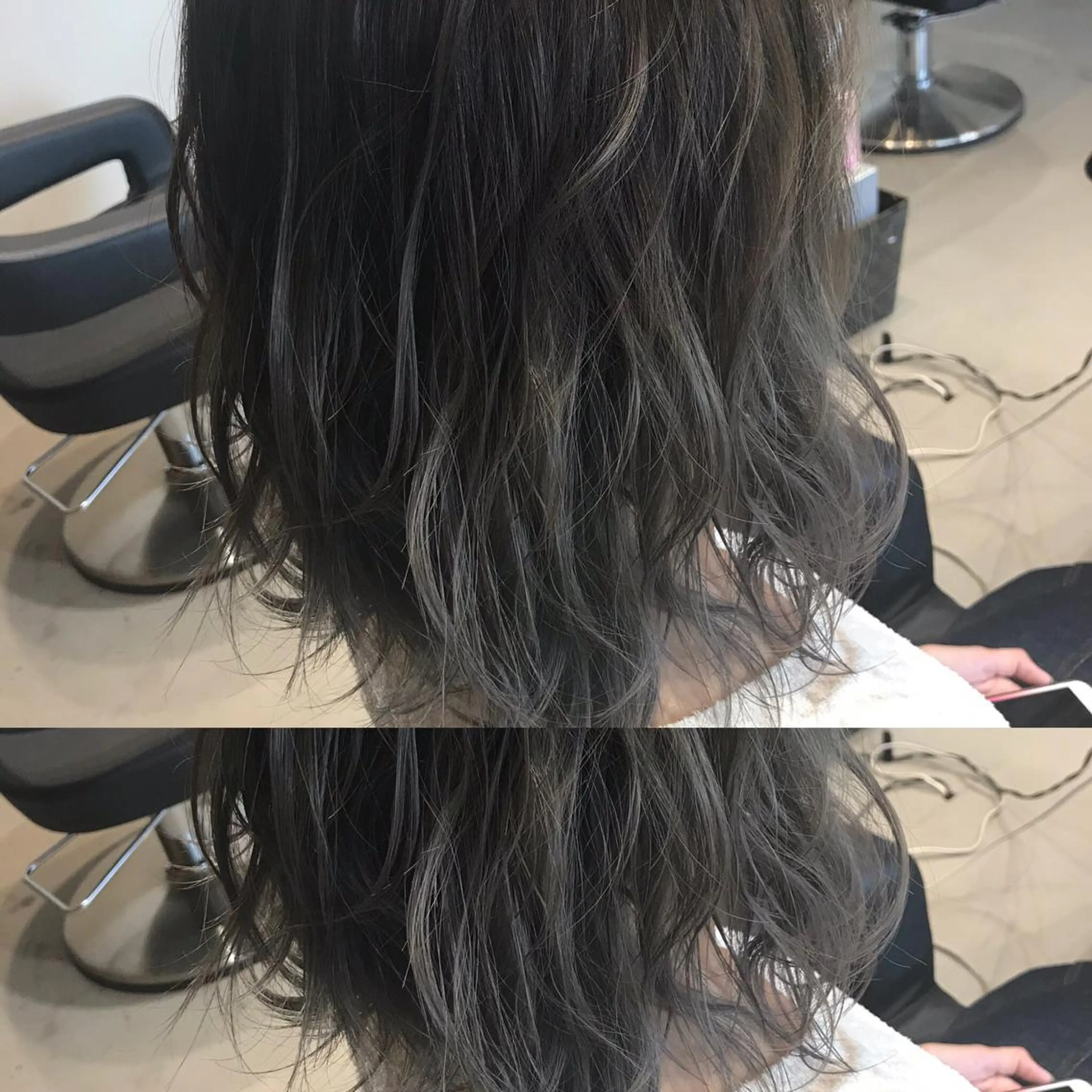 ショート カラー ブリーチ ラベンダーカラー 大久保 隆蔵のヘアスタイル