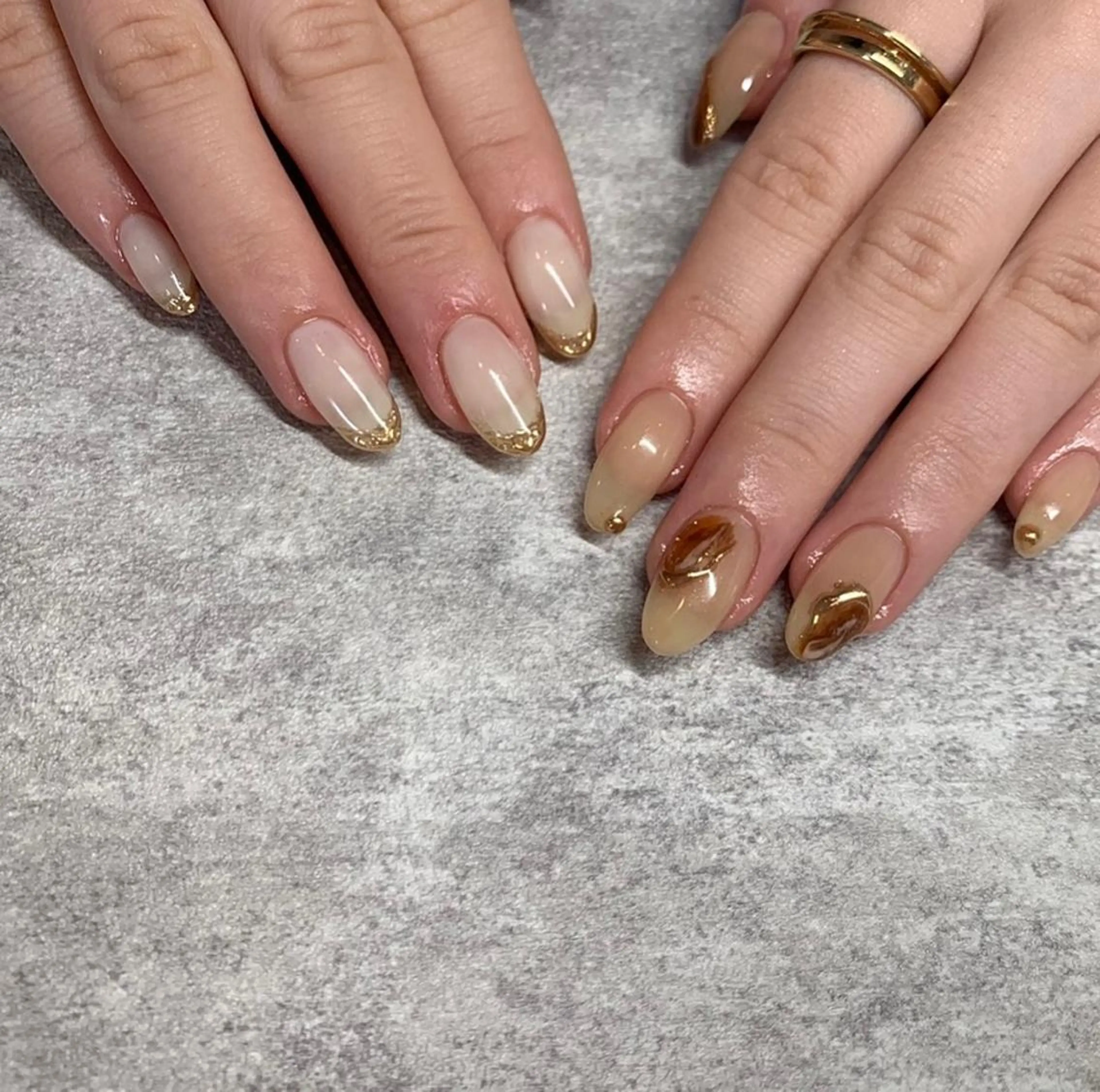 🦩ハンドネイルワンカラー🦩▫️オフありの写真