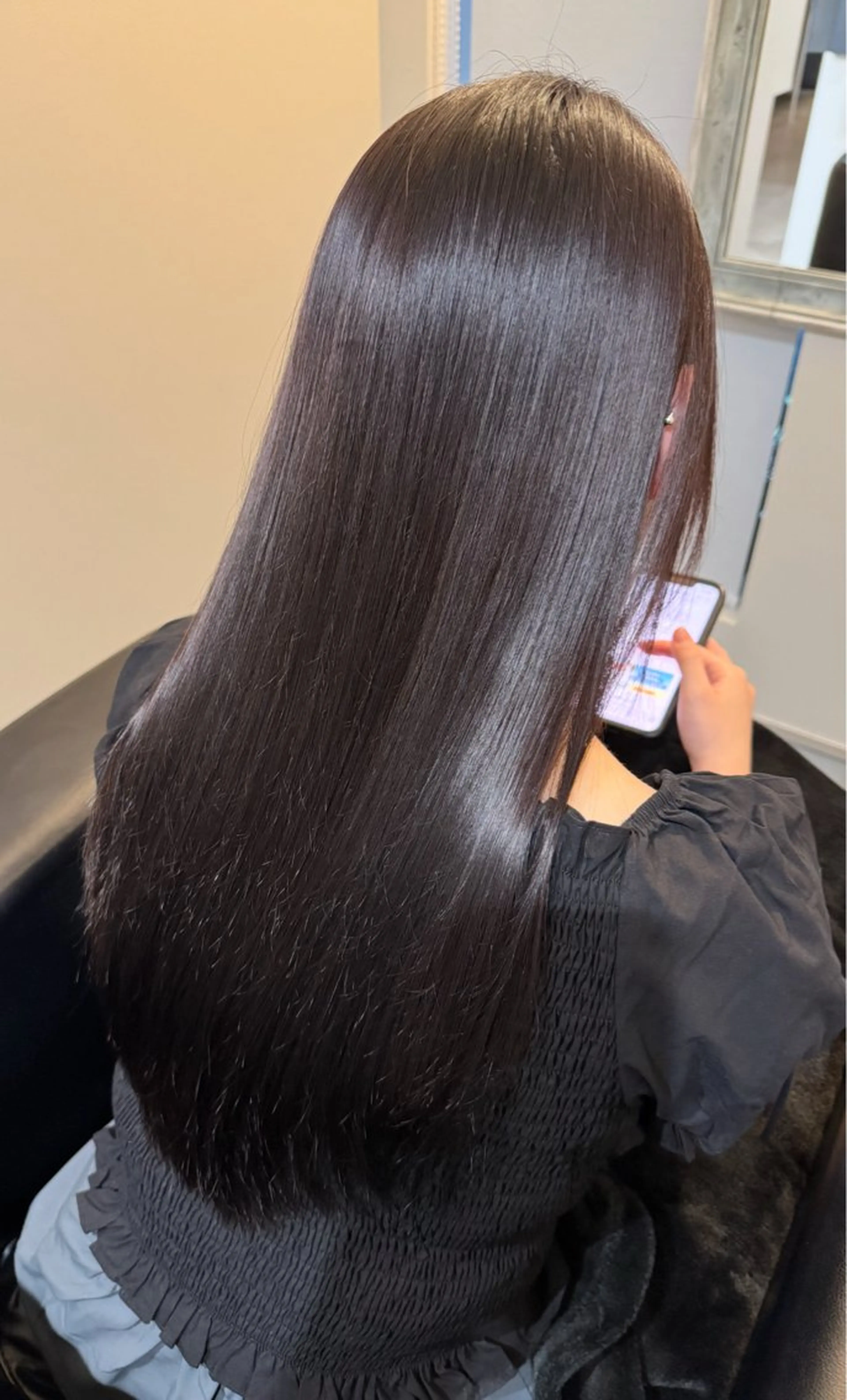 ロング カラー ヘアカラー ヘアケア専門店 Nerine 松戸駅西口 きてみてまつど通り店所属・🫧髪質改善🫧/ ひじりなり🍏のヘアスタイル