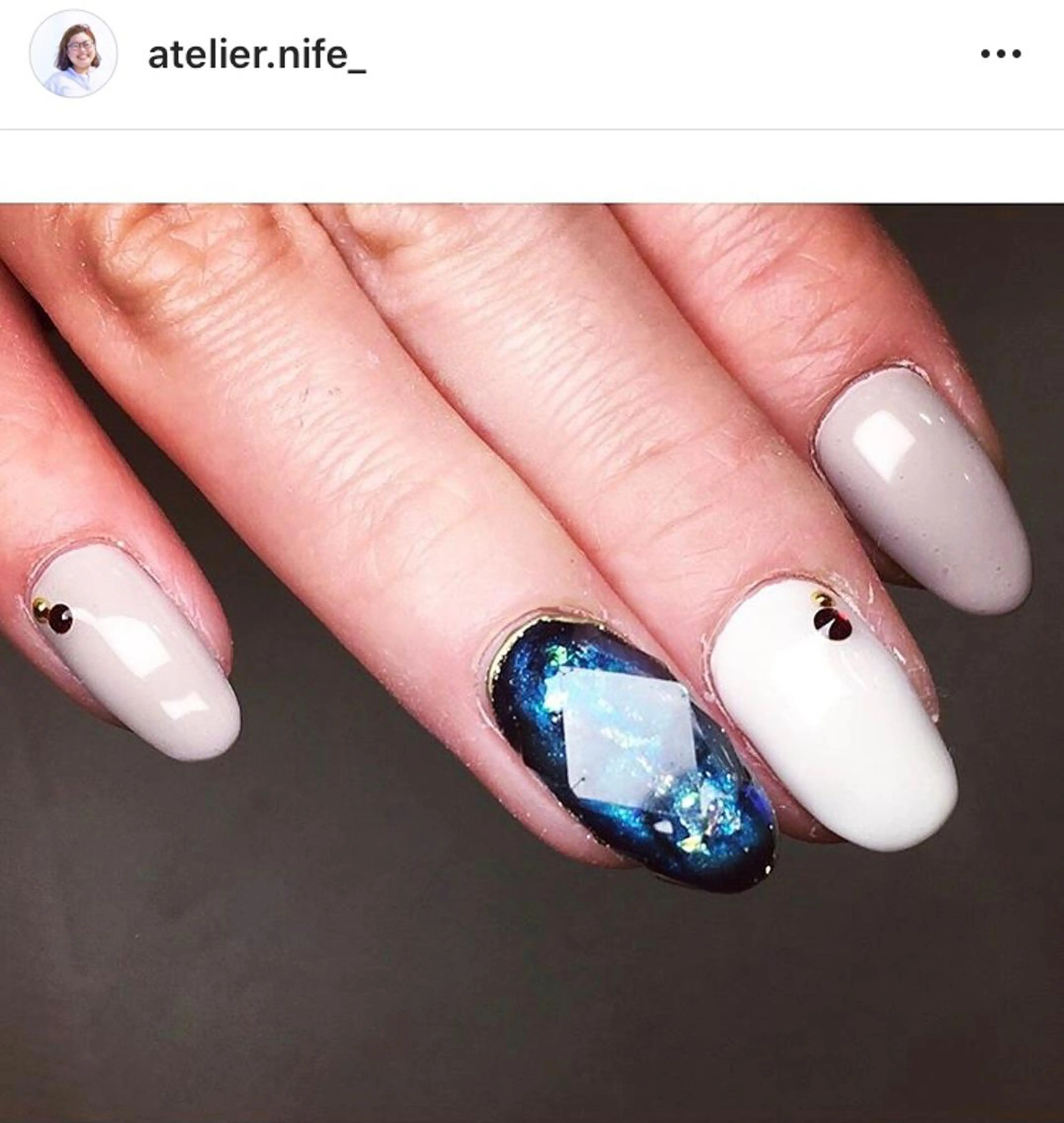ネイル アートネイル 持ち込み atelier nife.のネイルデザイン