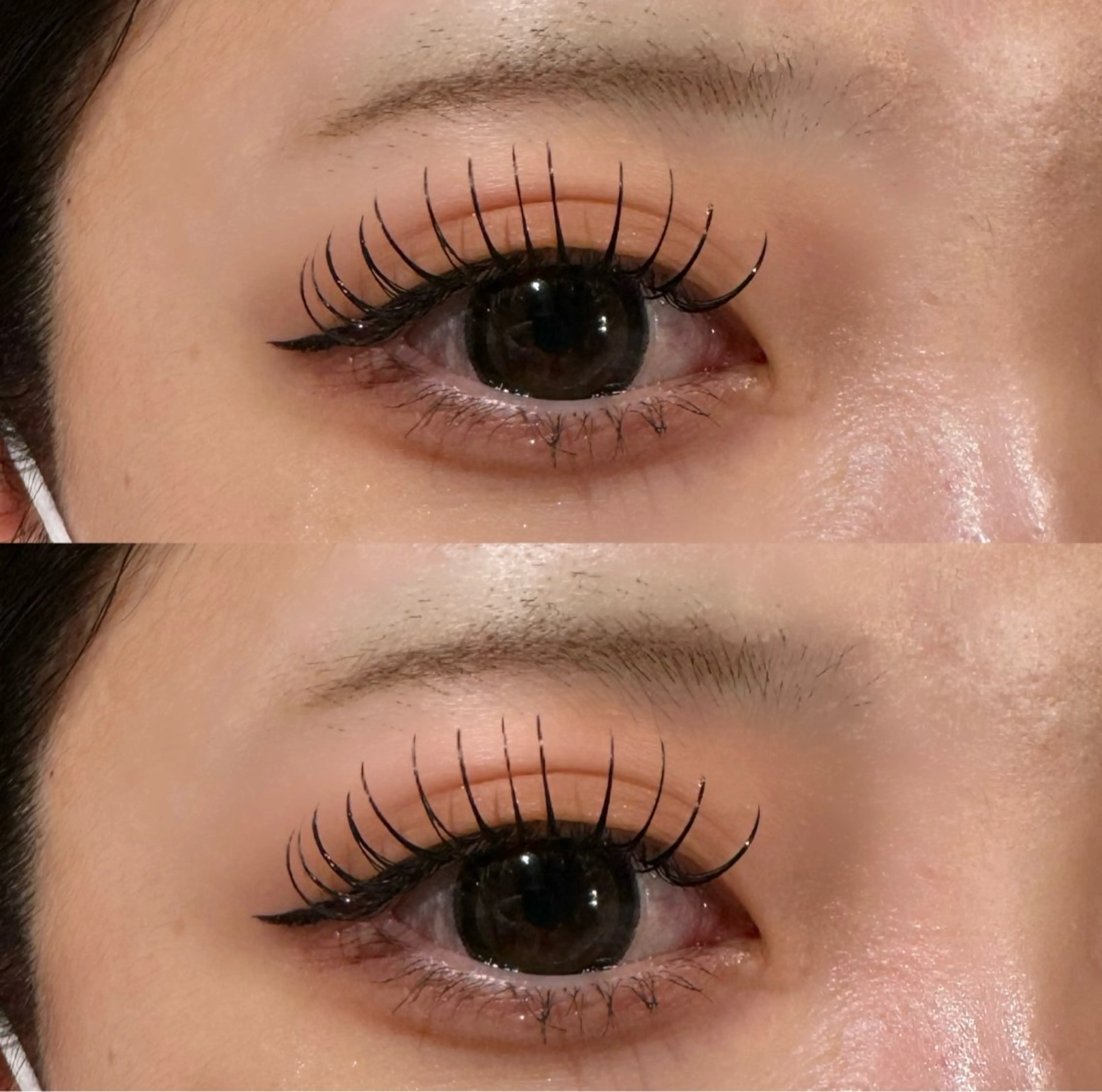 マツエク・マツパ フラットラッシュ 笠井 未夢のマツエク・マツパデザイン