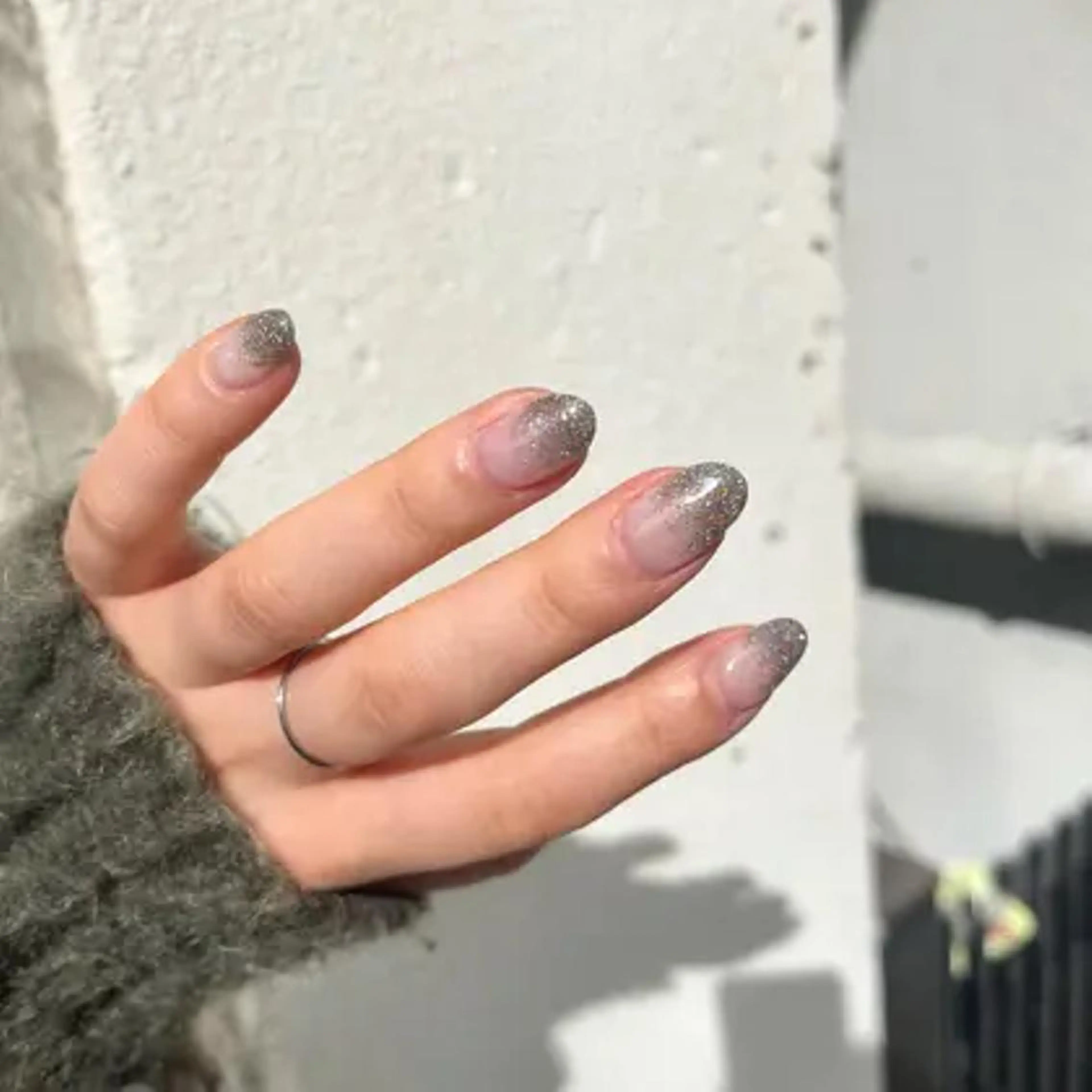 ネイル ラメ(グリッター) ラメグラデーション ハンドネイル キャンアイドレッシー 宇都宮店のネイルデザイン