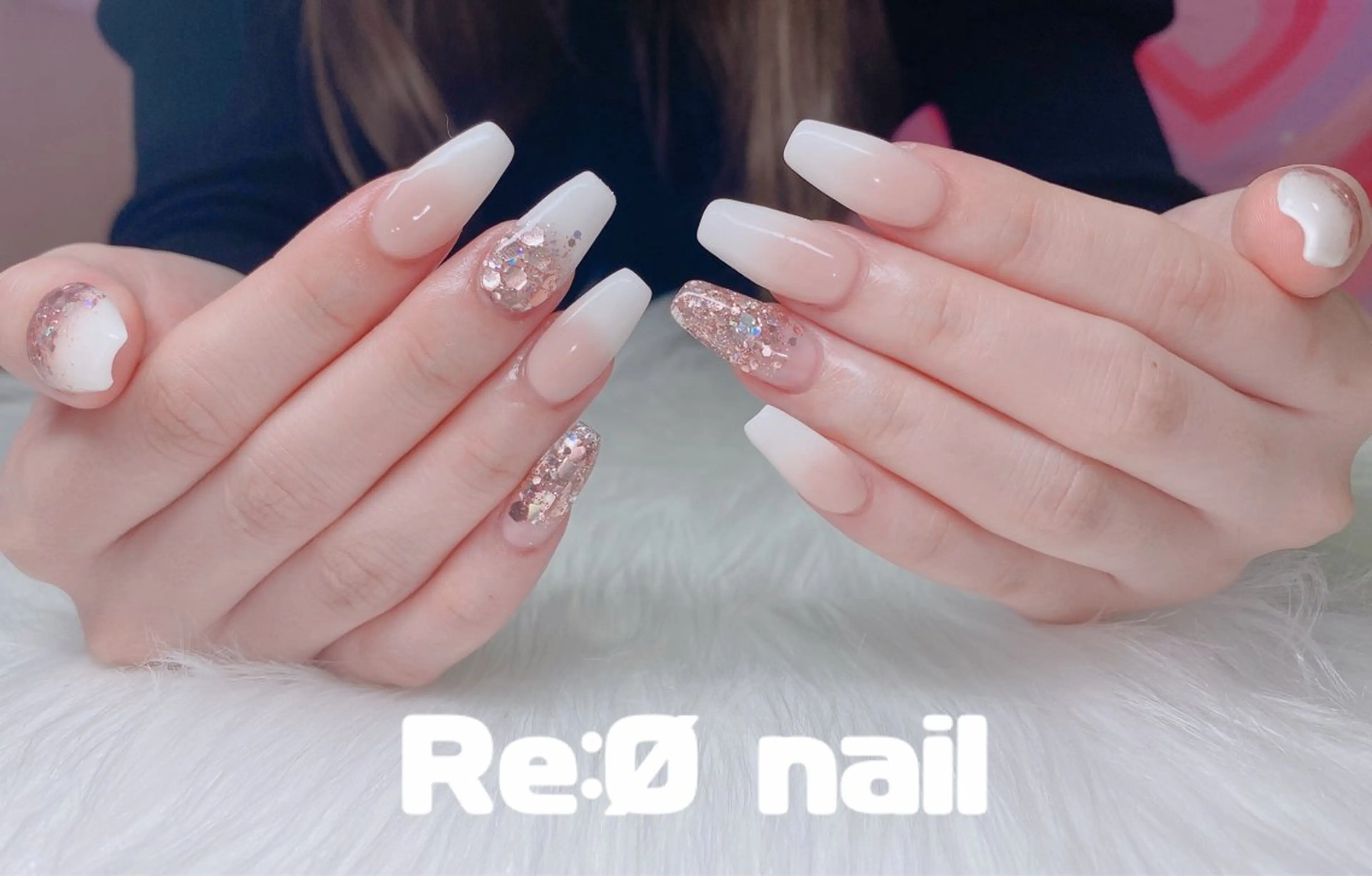 ネイル ハンドネイル Re:Ø nail 🩵TSUJIのネイルデザイン