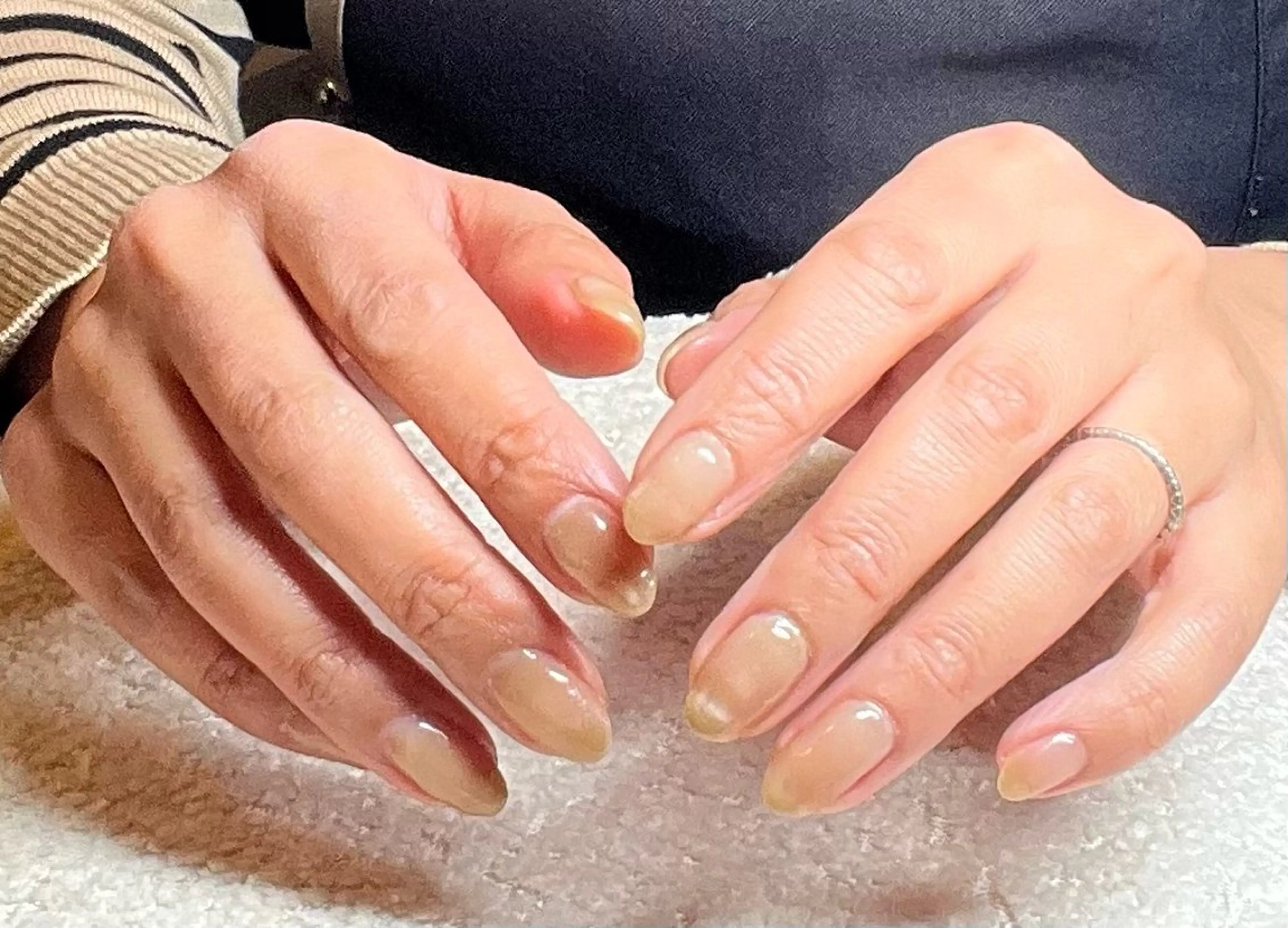 ネイル マグネットネイル オフィスネイル 〜Pearl me〜 Michiのネイルデザイン