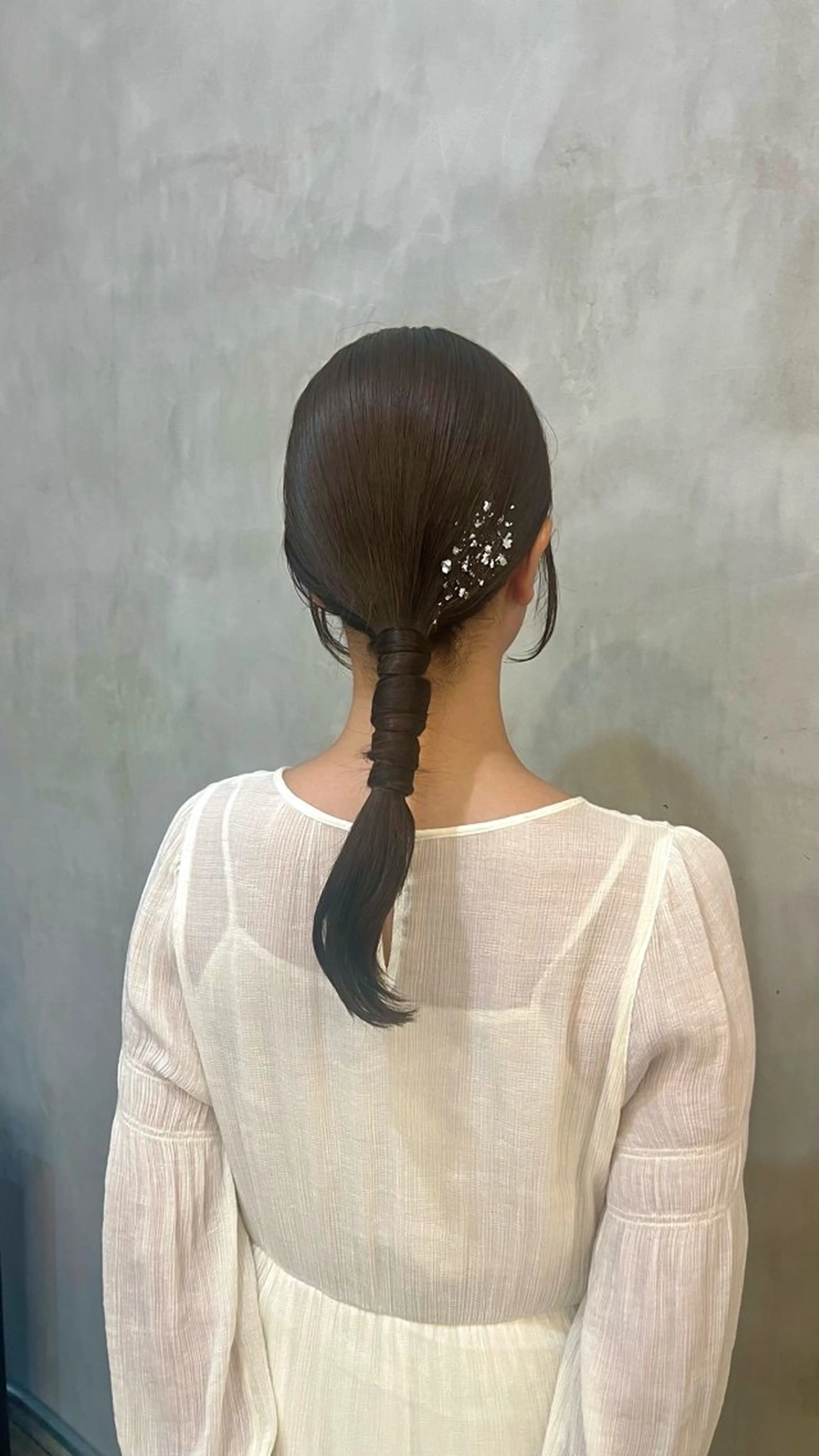 ヘアアレンジ 髪飾り ヘアセット 似合わせパーマ 🪷なりたりみのヘアスタイル