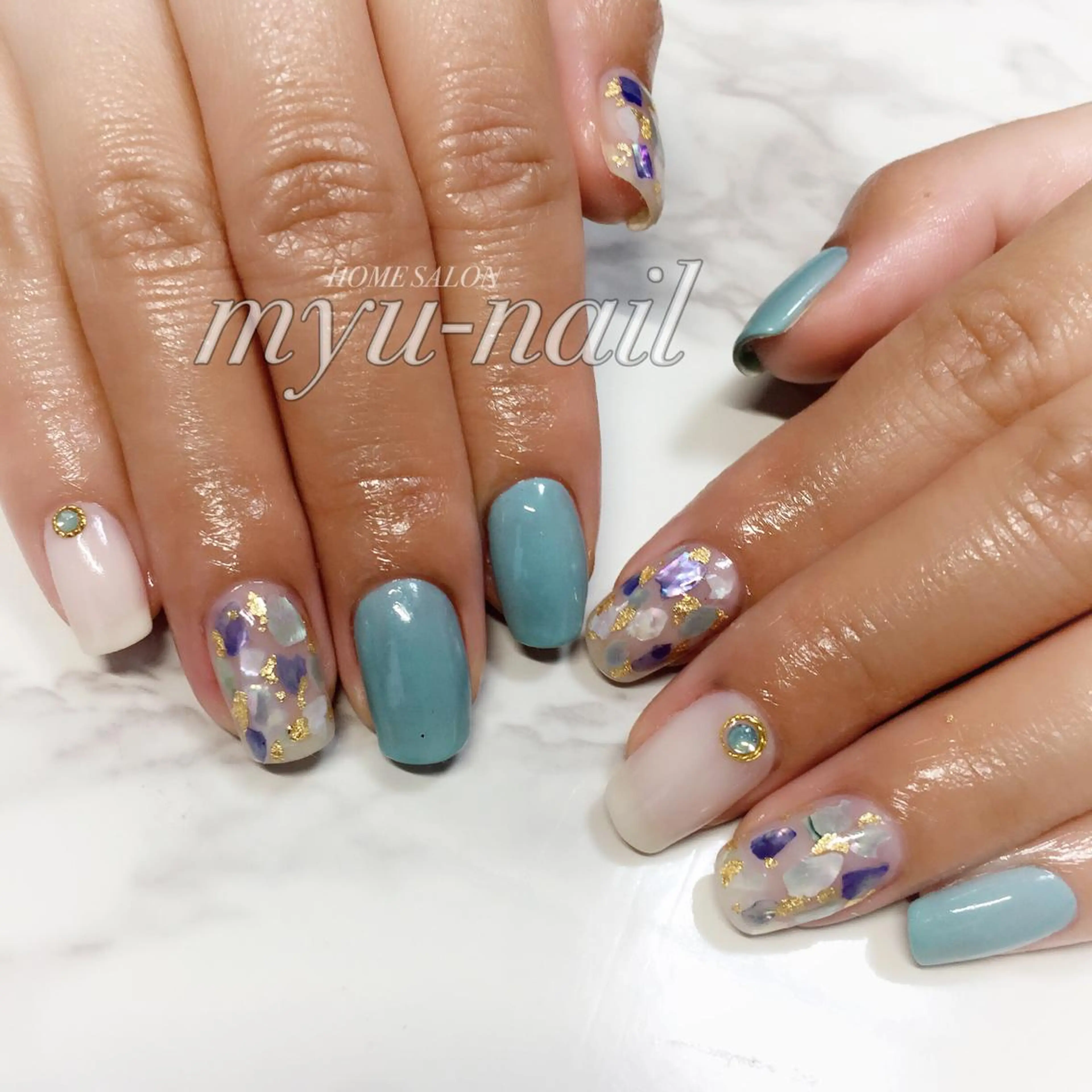 ネイル ホームサロン myu-nailのネイルデザイン