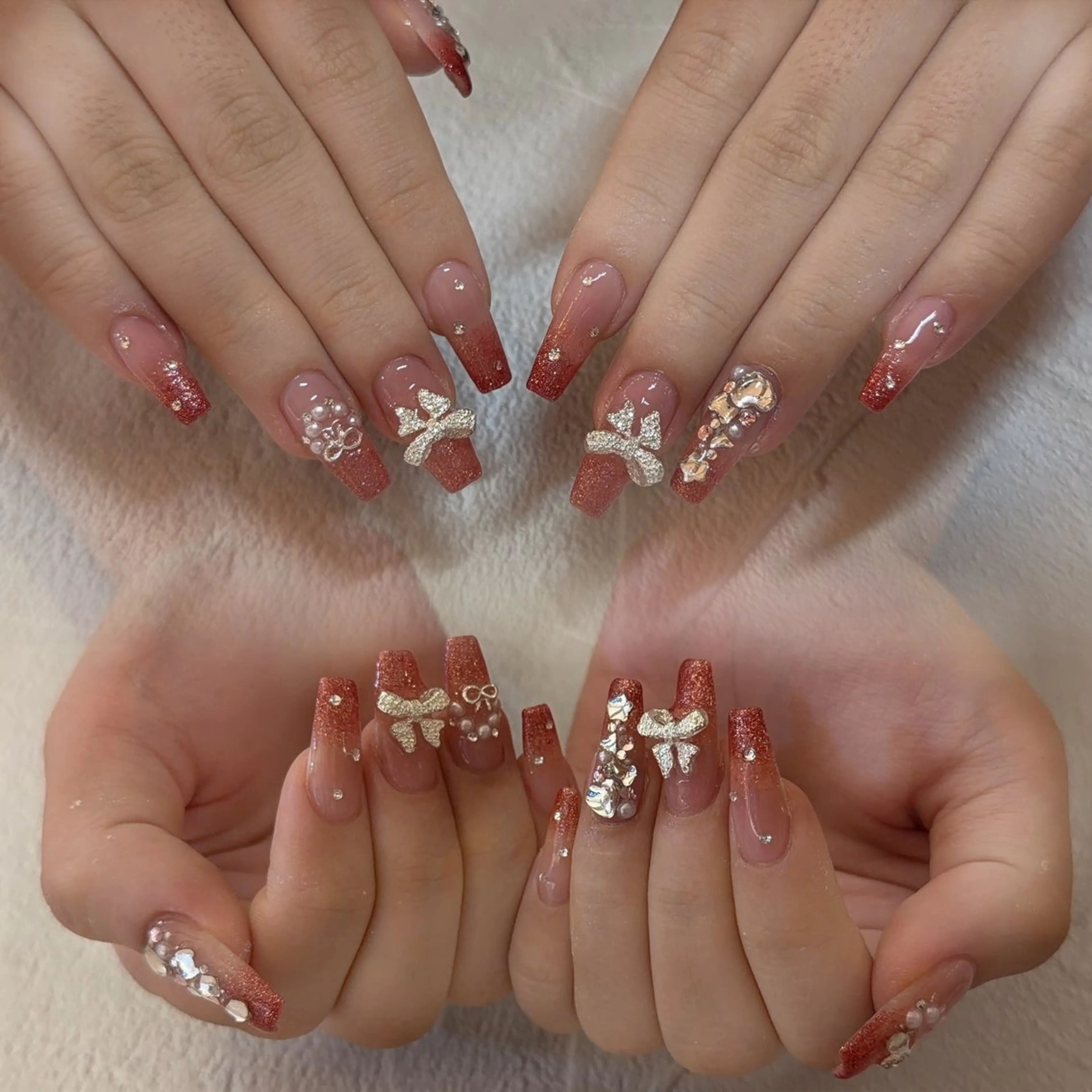 ネイル ハンドネイル Fairy Tail さくらこ🤍のネイルデザイン