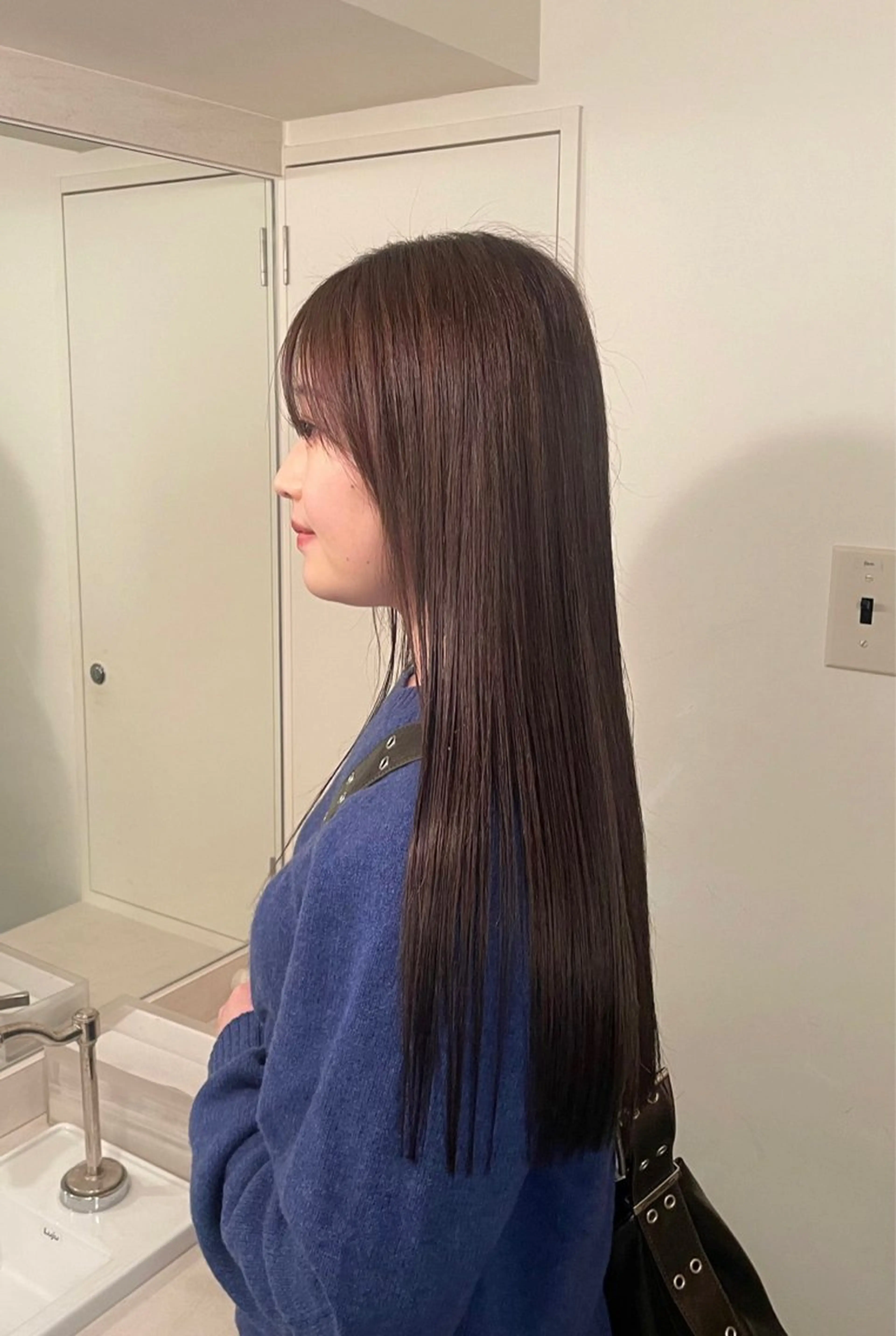 クセが気になる方に✨つや髪ストレート（縮毛矯正）の写真