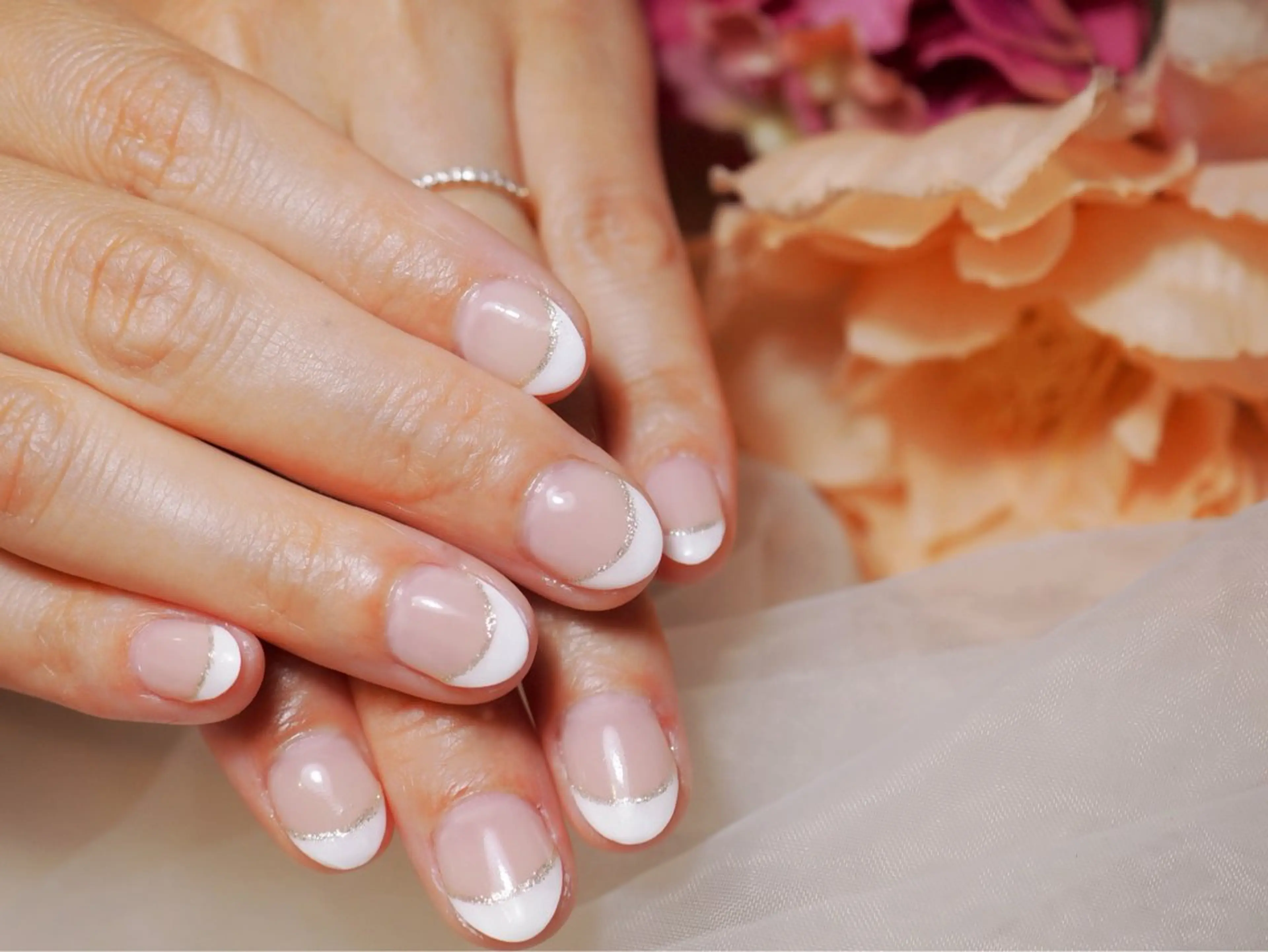 ネイル フレンチネイル Mako 💅🏻♡のネイルデザイン