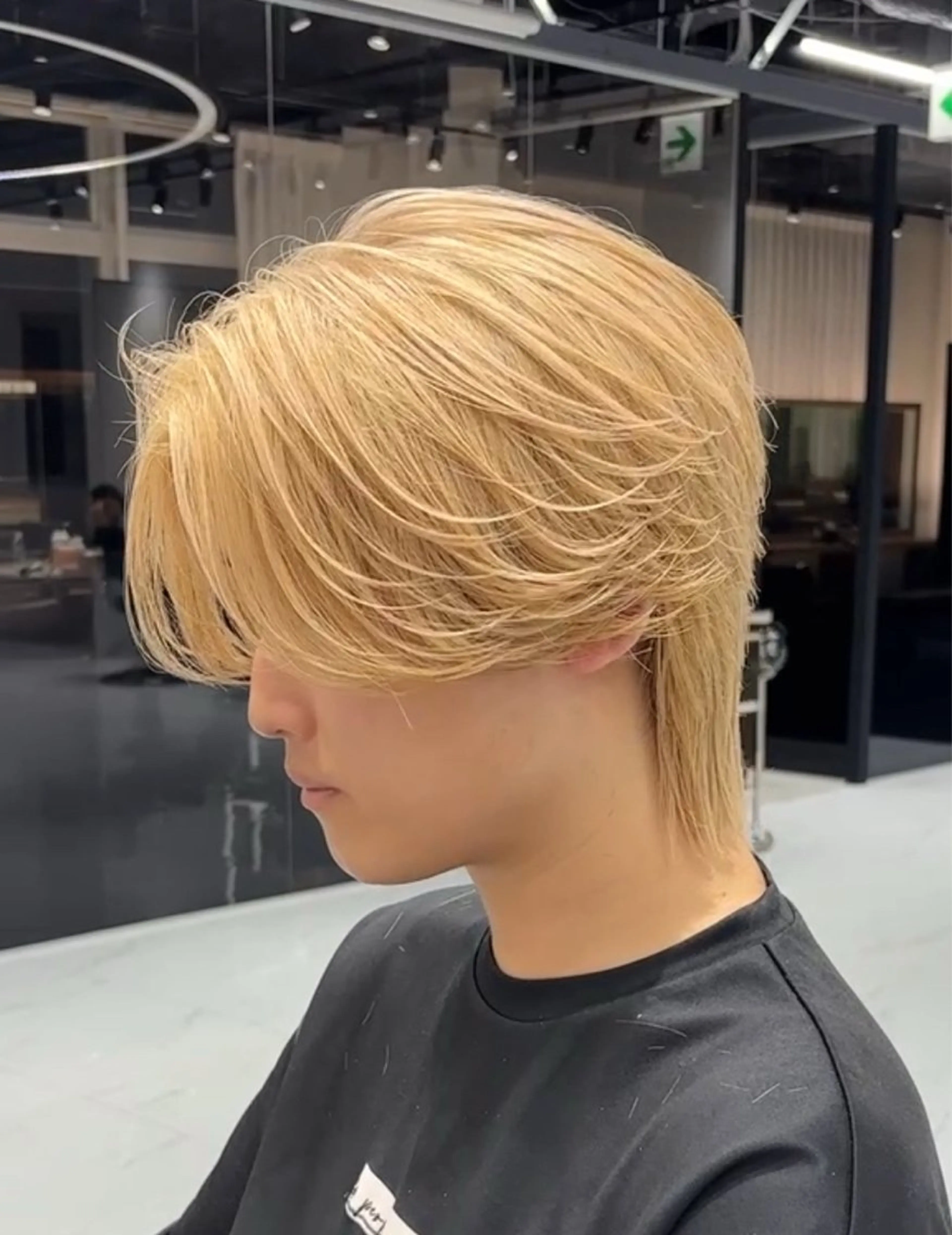 カラー メンズ 菅野 心悠/メンズヘアのヘアスタイル