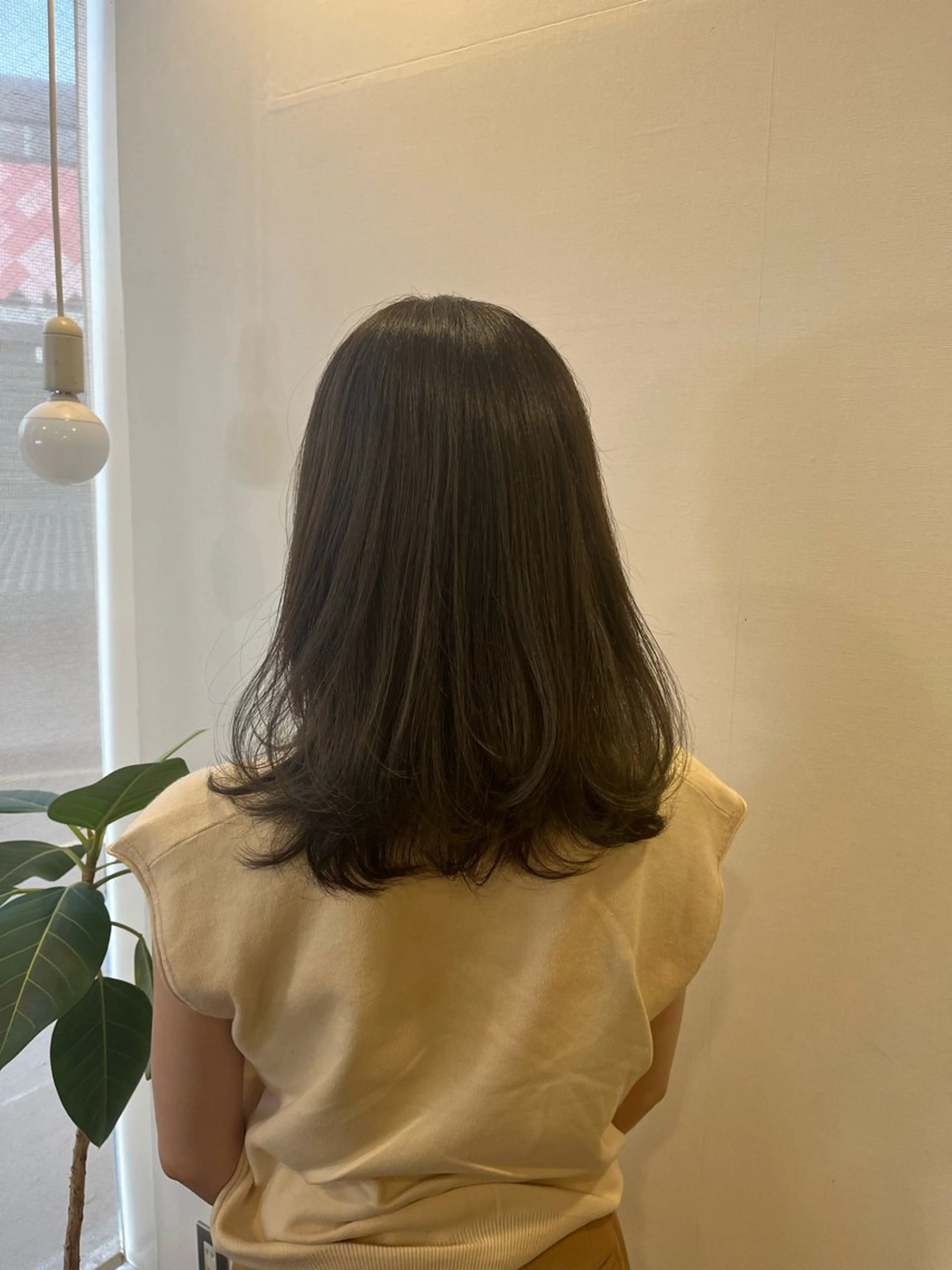 ロング 田中 結月のヘアスタイル