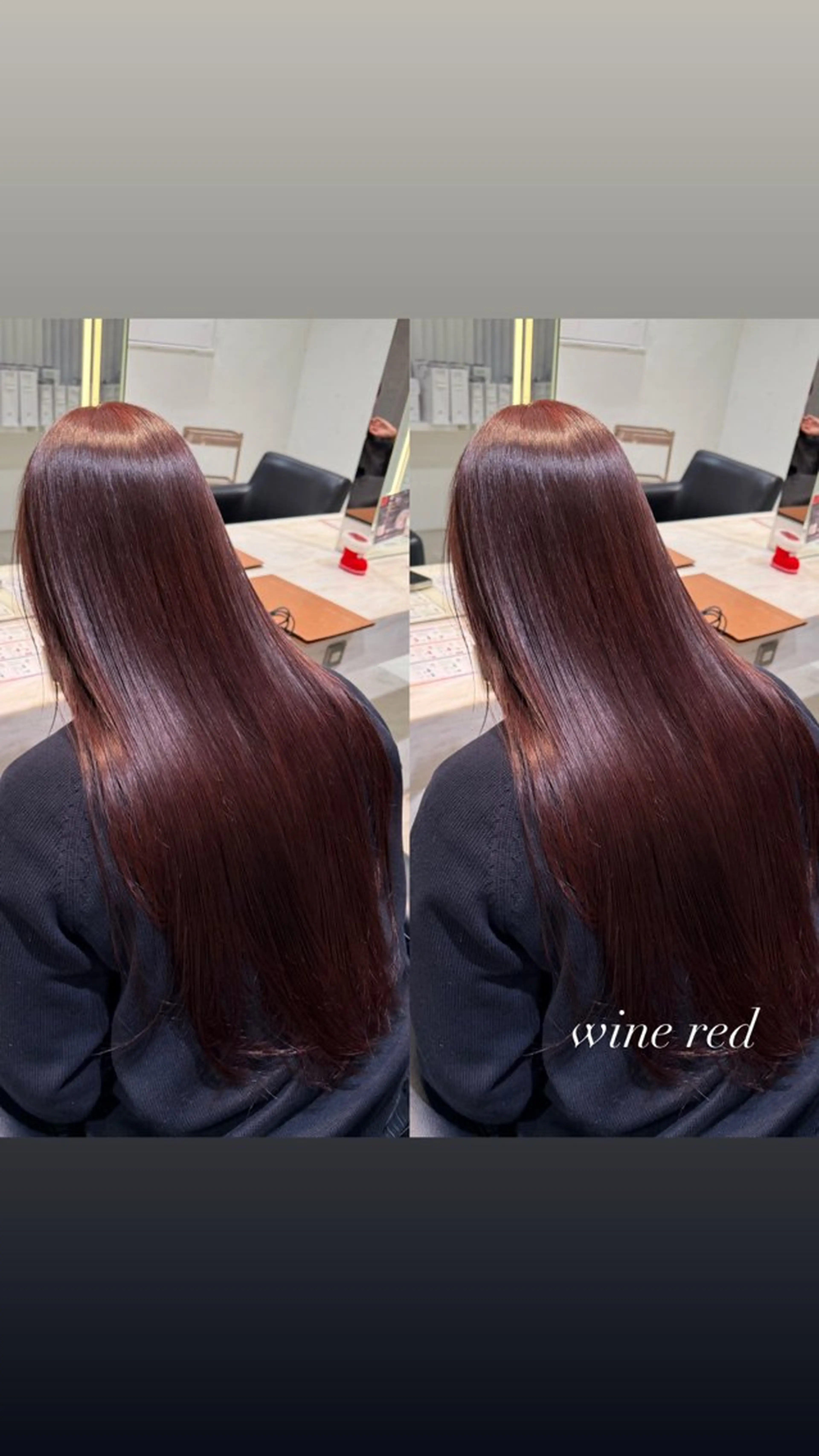 『💗ミニモ限定価格💗』カラー＆オージュア4stepトリートメント🍒✨の写真