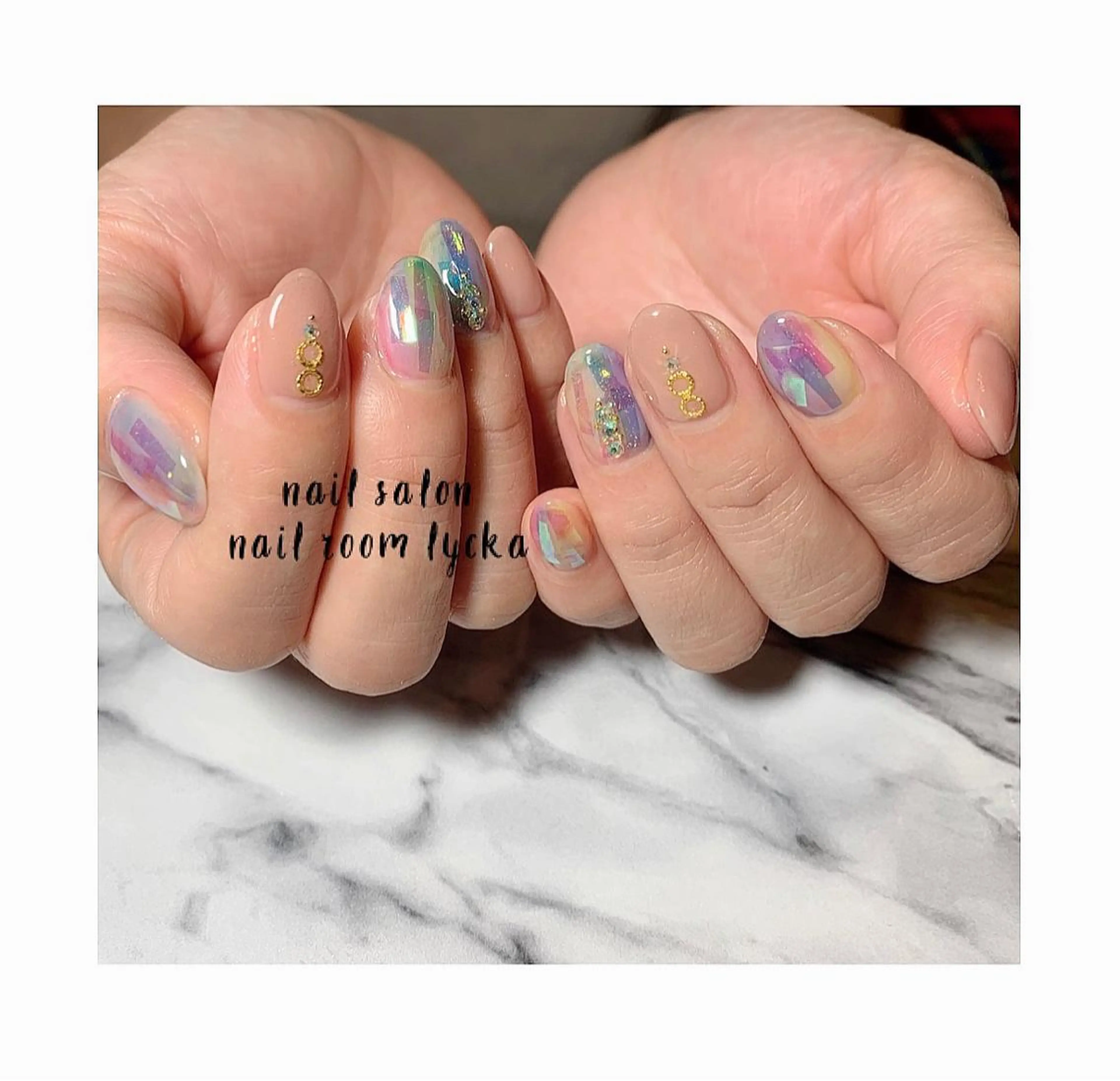 ネイル ﾈｲﾙﾙｰﾑﾘｯｶ 𝐦𝐚𝐲𝐮のネイルデザイン