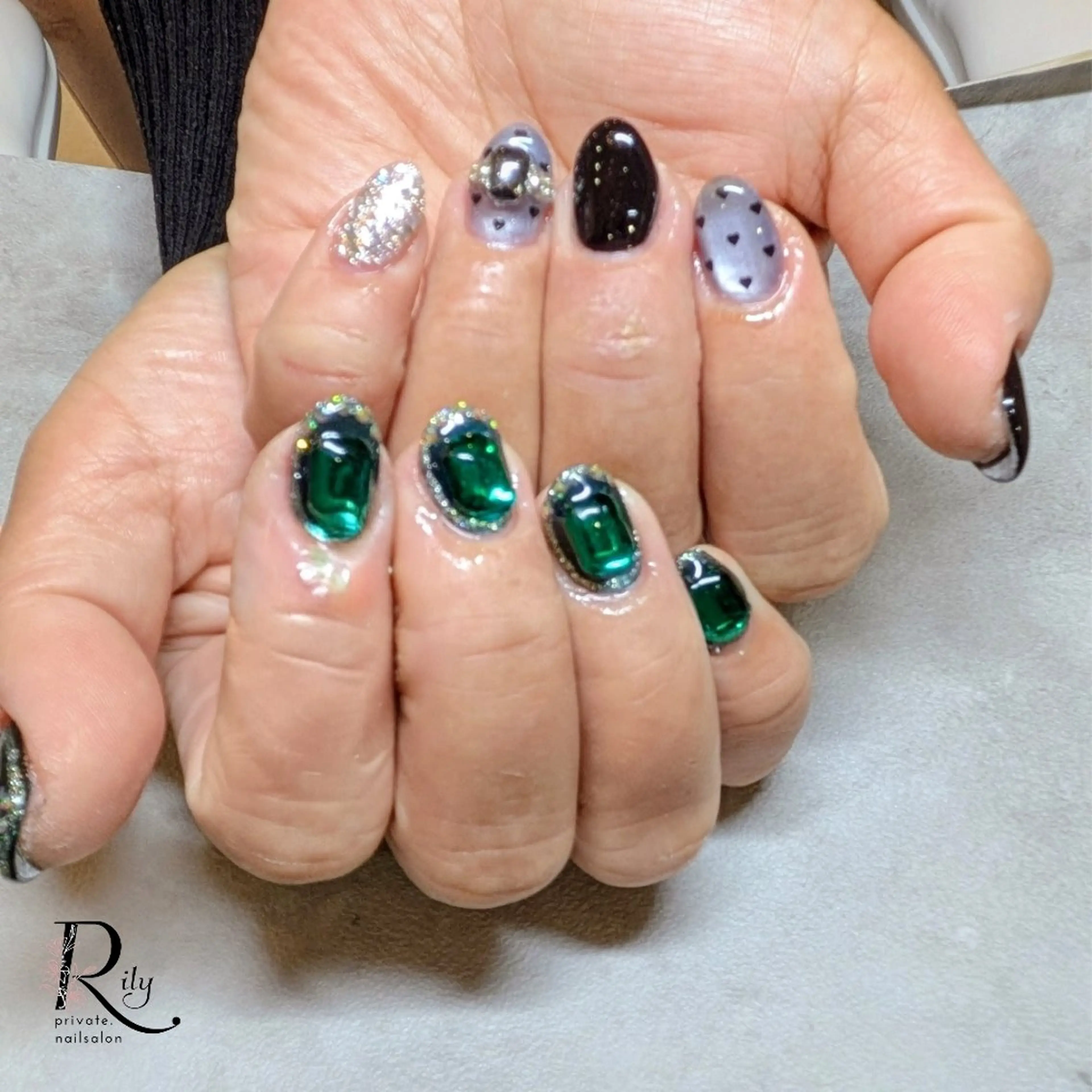 ネイル ハンドネイル nailsalon Rilyのネイルデザイン