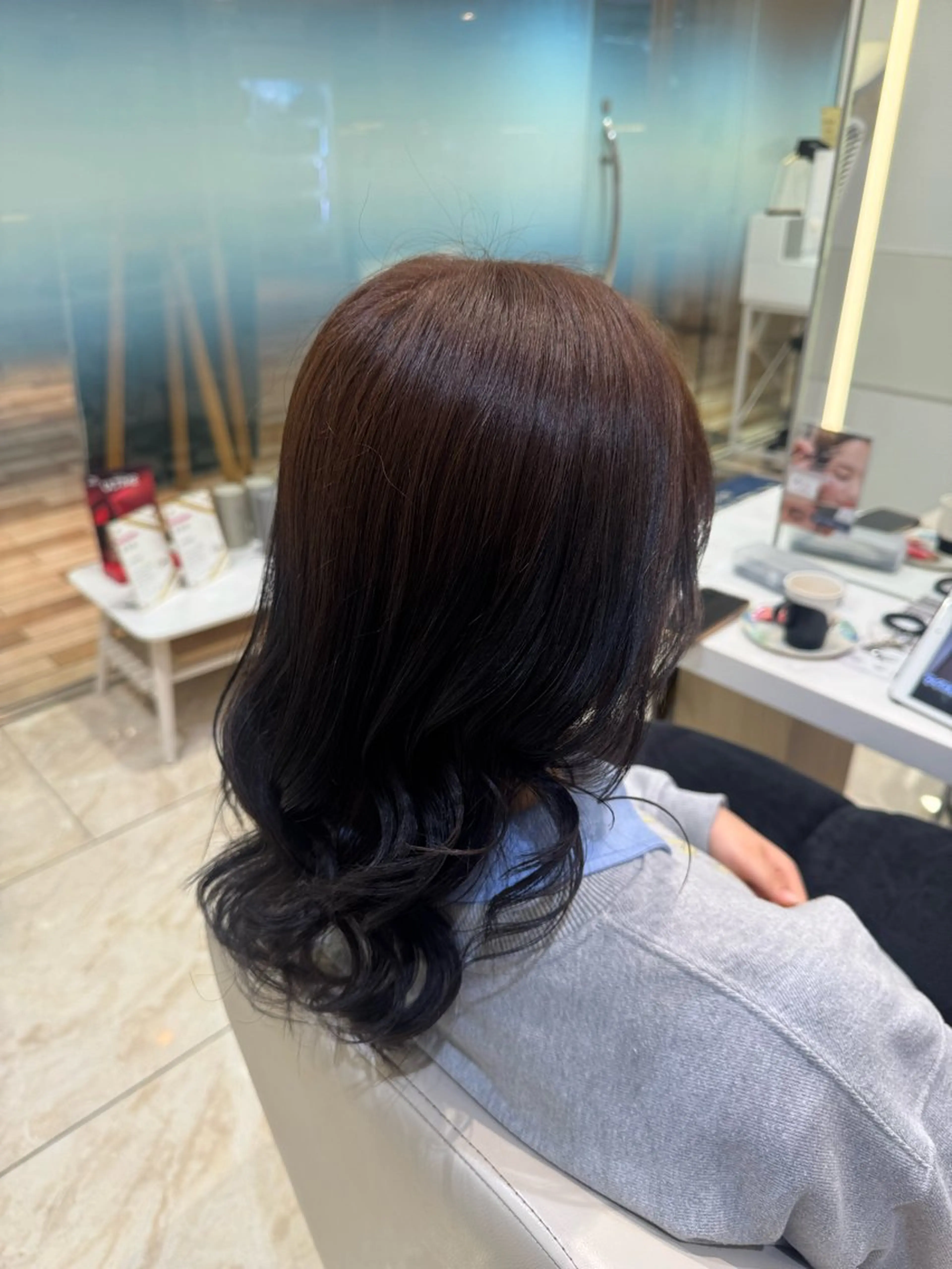 ロング カラー ブラウンカラー ヘアカラー kureha𓈒𓋜 ANNETTA🐣‪のヘアスタイル