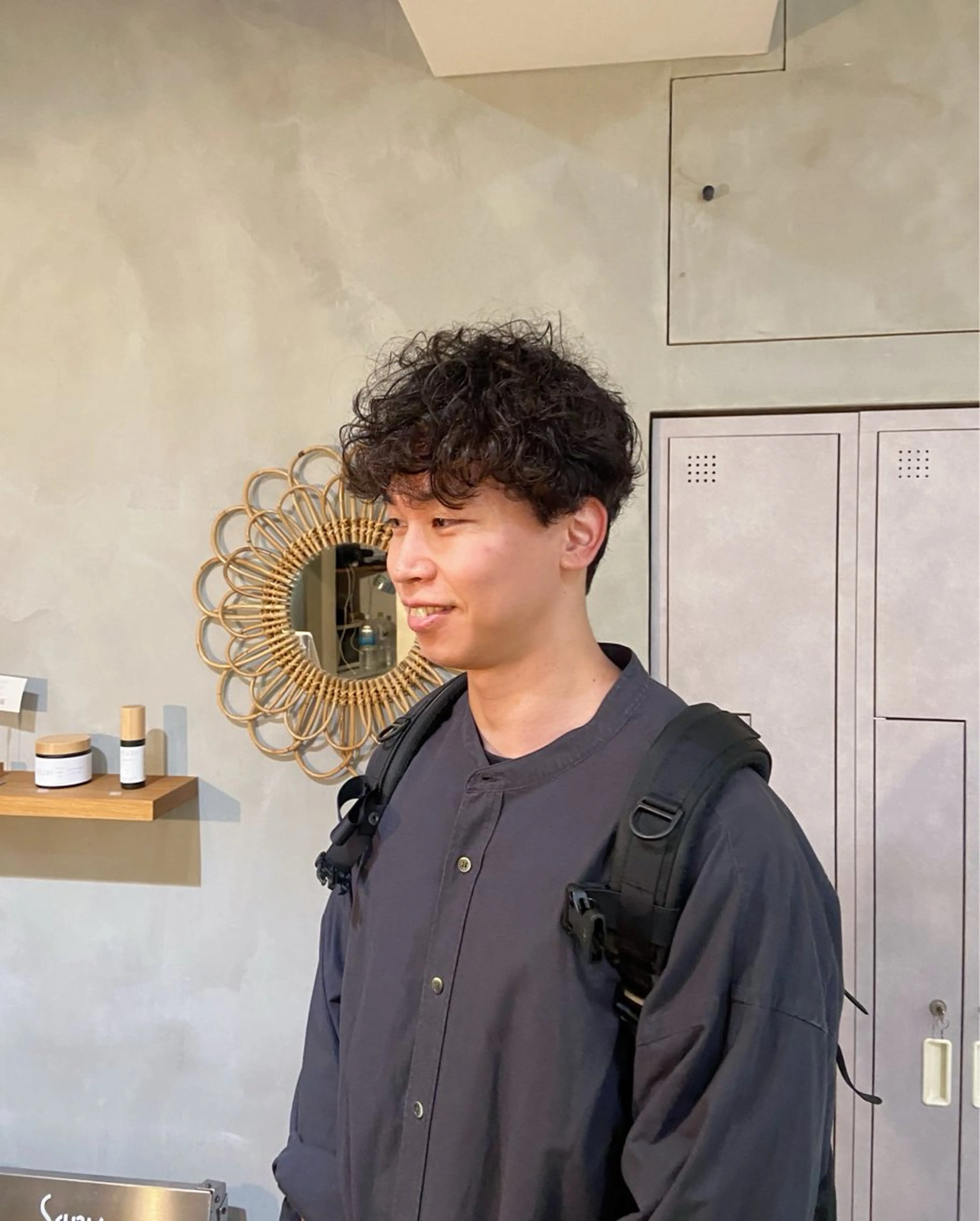 ショート くせ毛 大人メンズショート/ ナチュラルヘア/福田のヘアスタイル