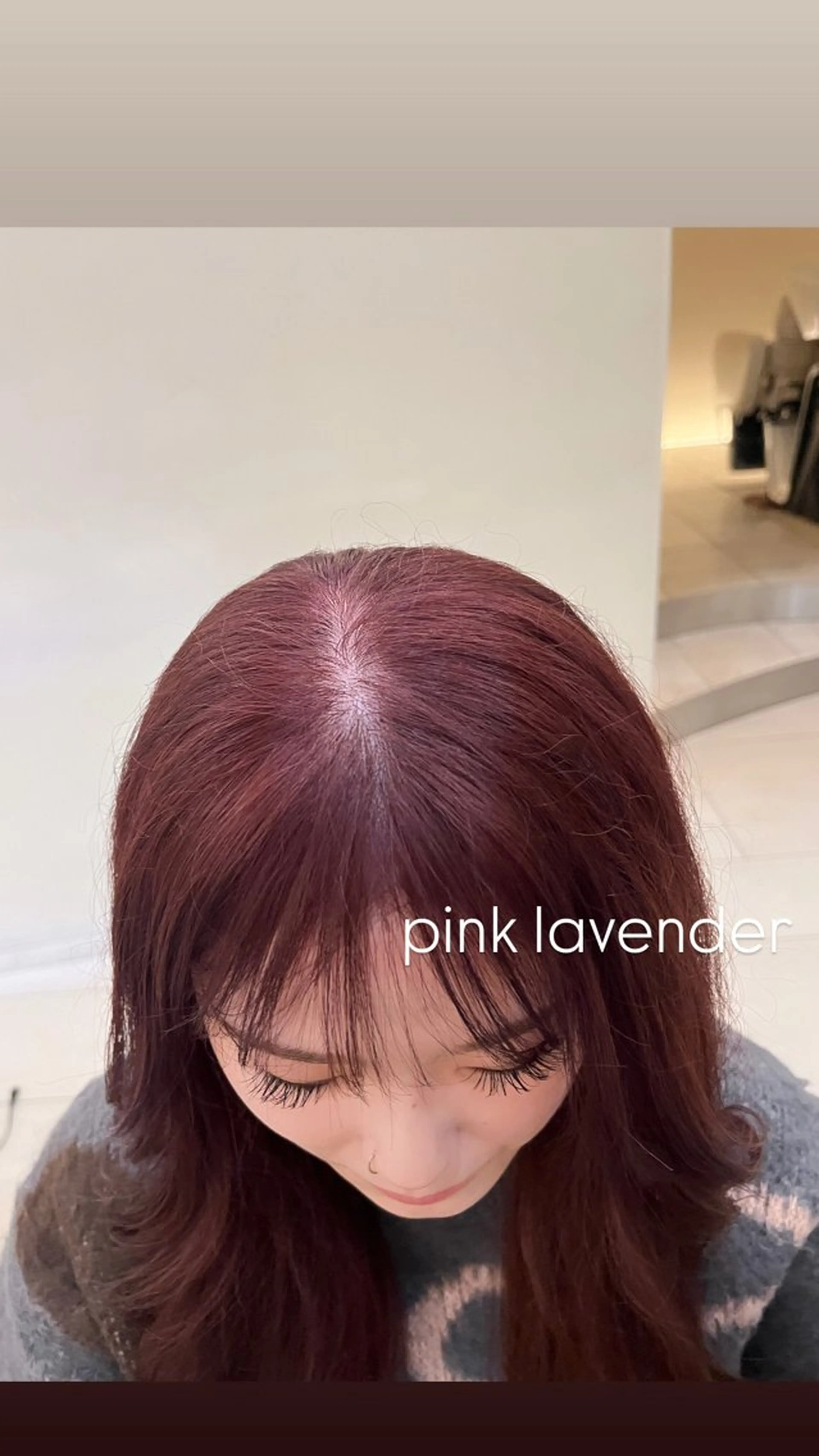 ロング カラー ヘアカラー トリートメント 似合わせカット暖色 カラーhiyonaのヘアスタイル