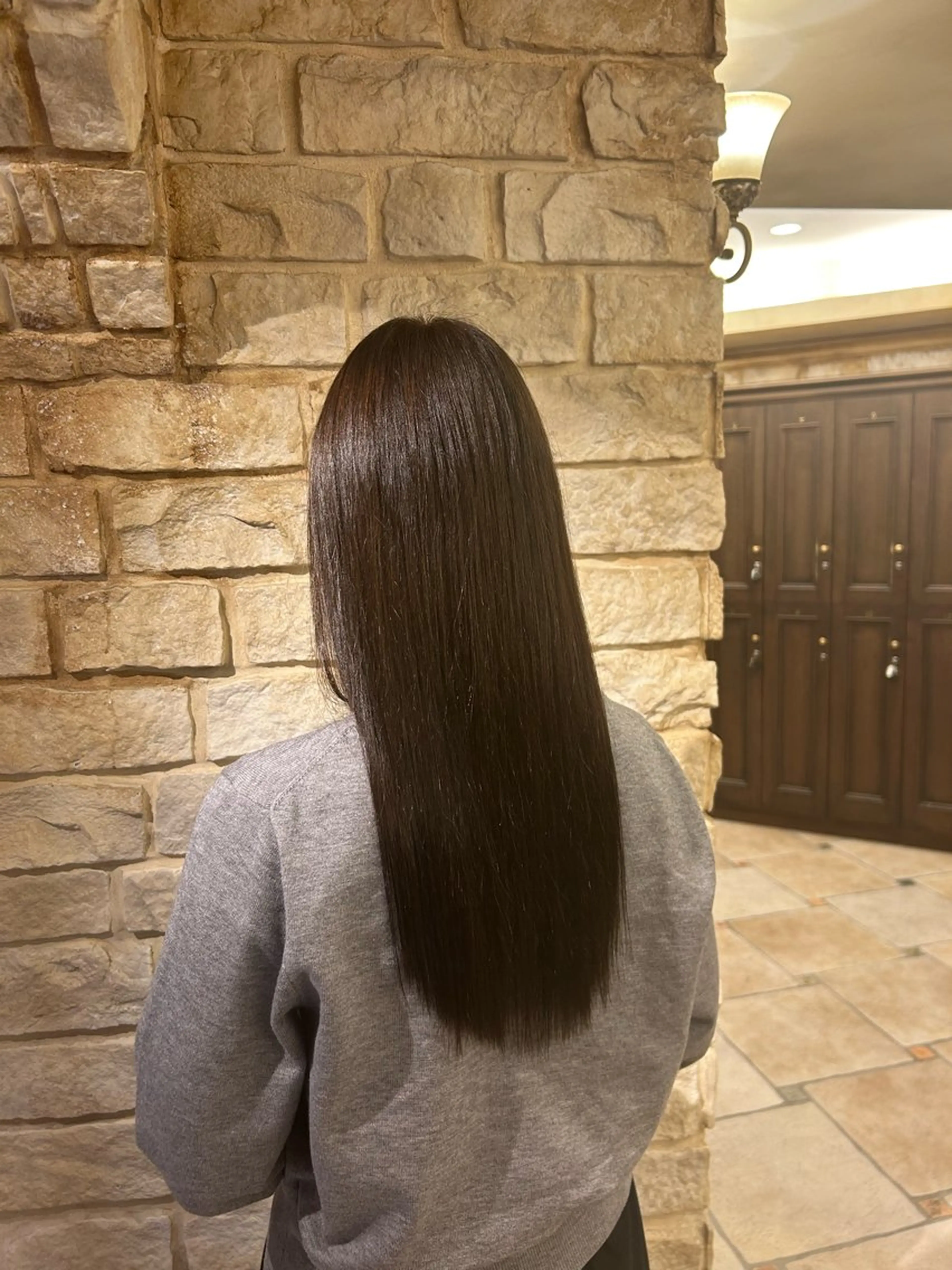 カラー ベージュカラー オリーブベージュ 玉寄 きらのヘアスタイル