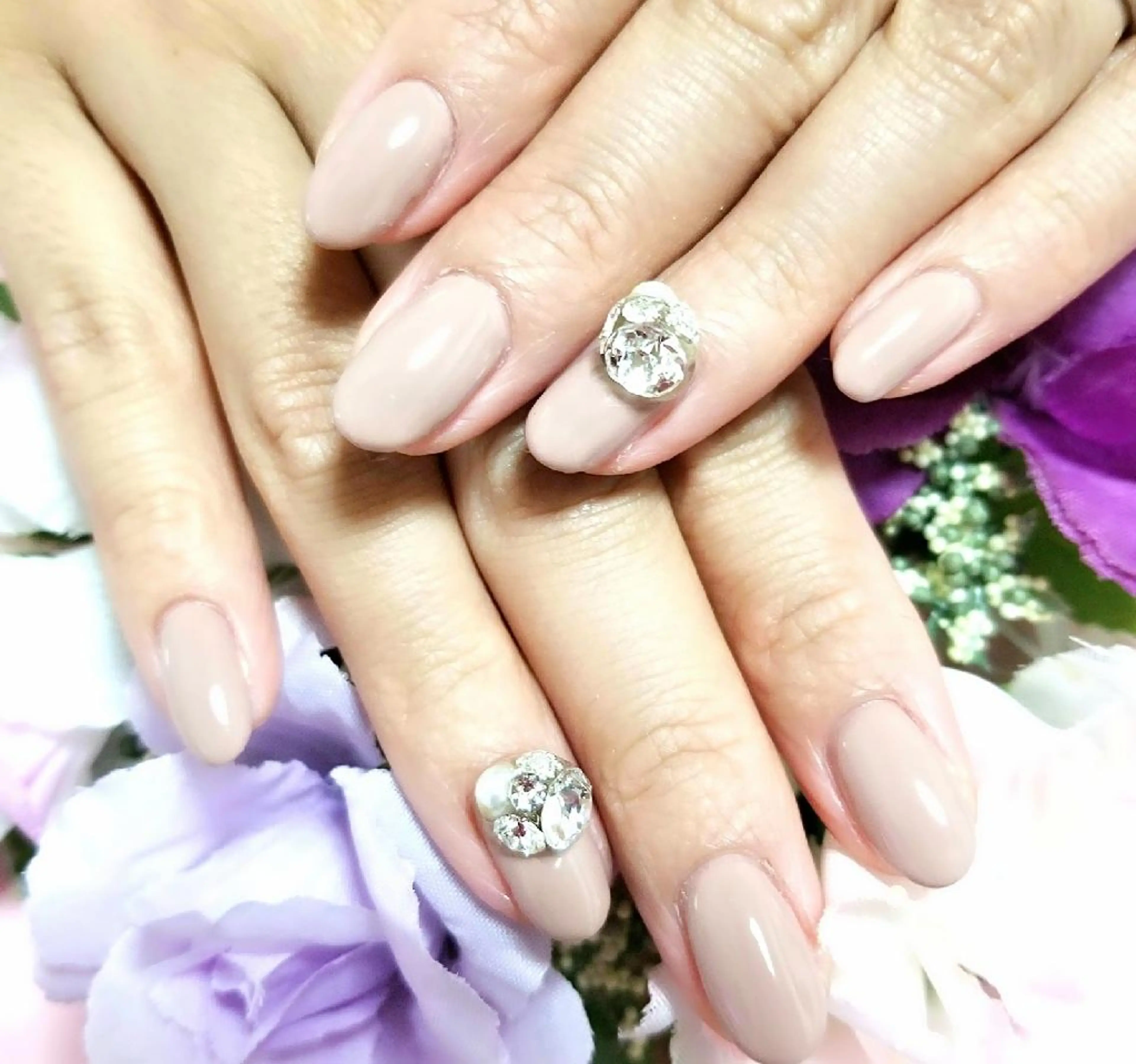 ネイル ワンカラーネイル nail salon ipuniのネイルデザイン