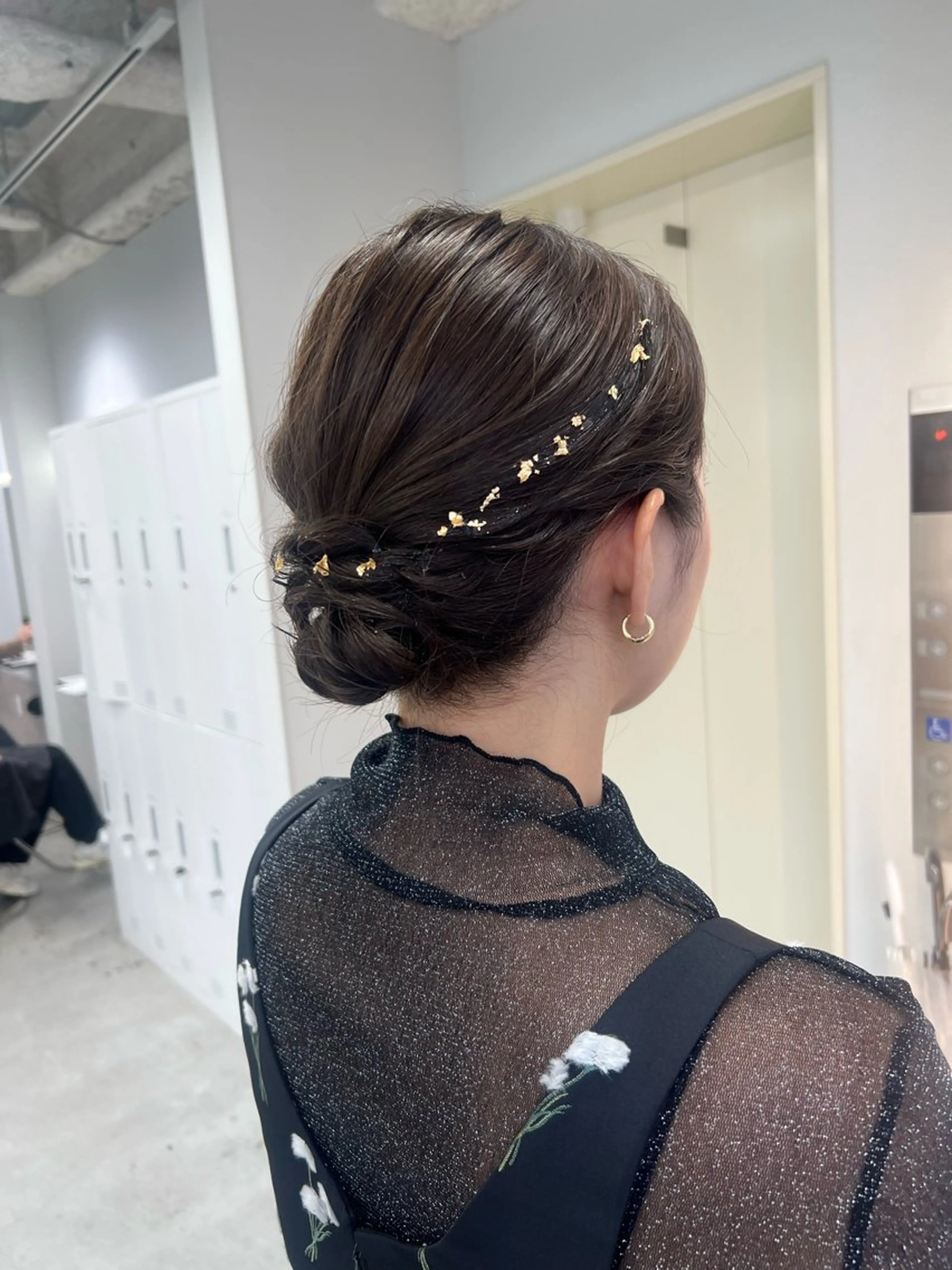 セミロング ヘアセット maya レイヤーカットのヘアスタイル