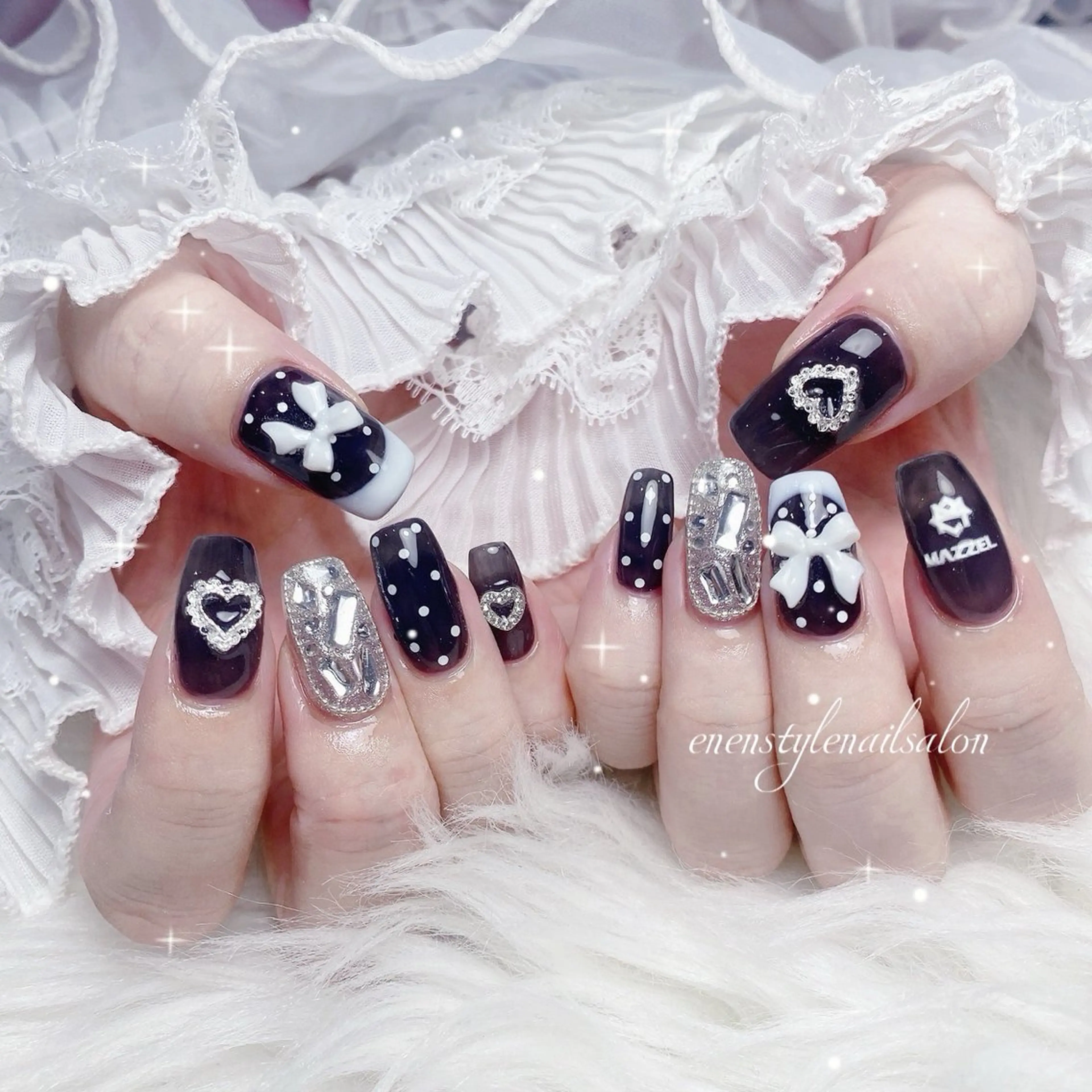 ネイル ハンドネイル 🐾enen style 🐾のネイルデザイン