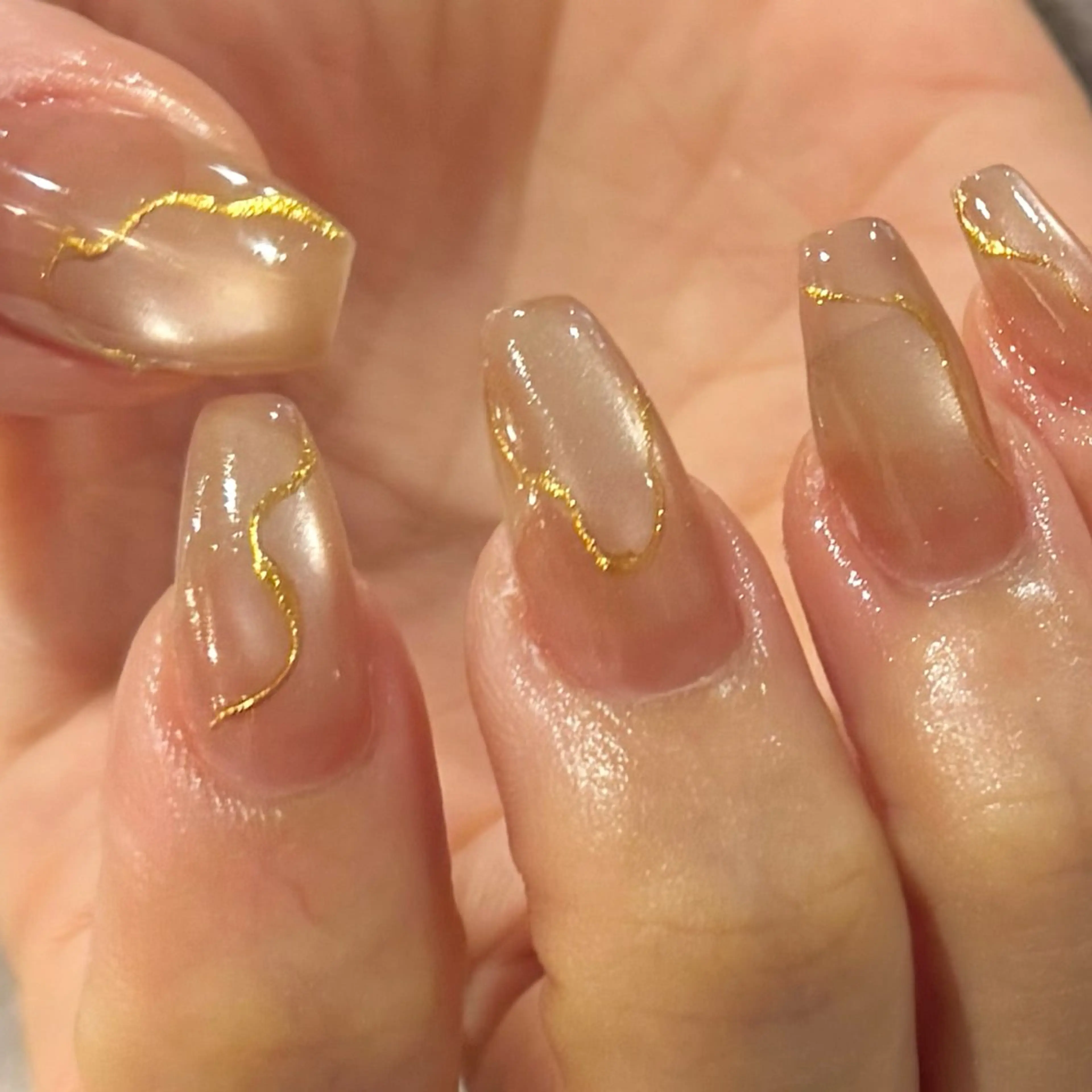 yumi限定 オフ有りおまかせニュアンスアートの写真