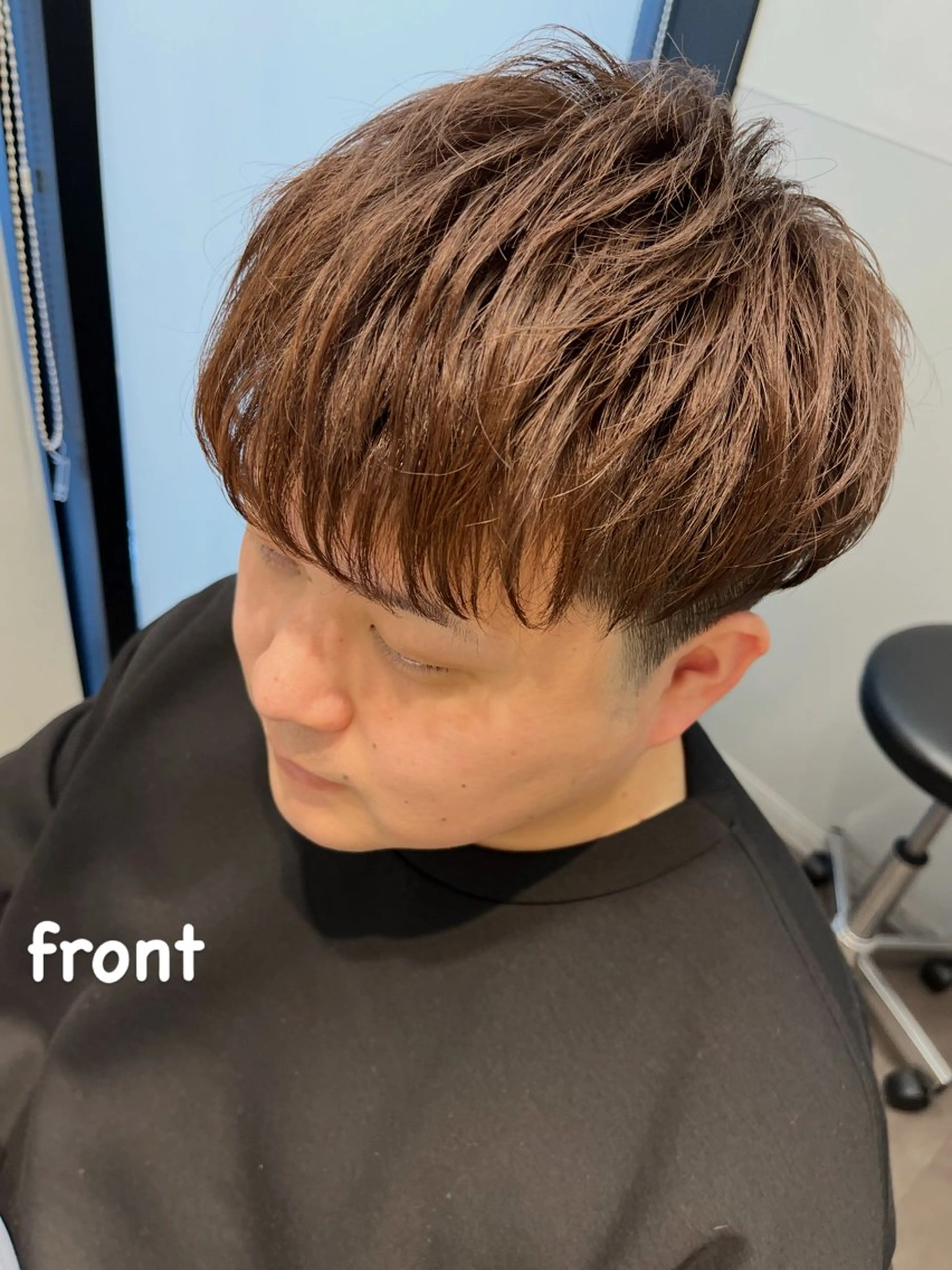 ショート カラー メンズ 【大人髪】men's パーマ/潤艶髪のヘアスタイル