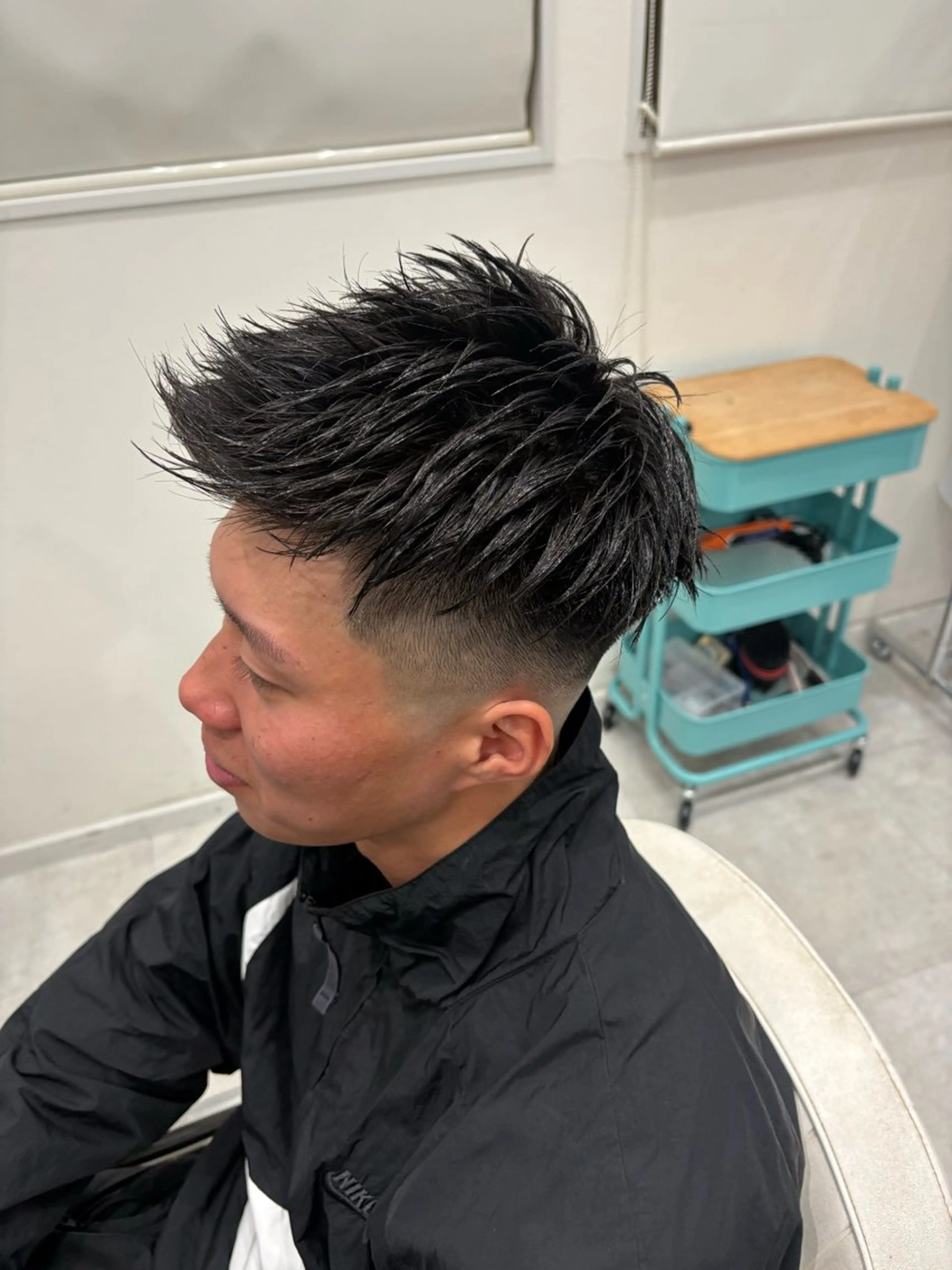 ショート メンズ カット 本間 颯太のヘアスタイル