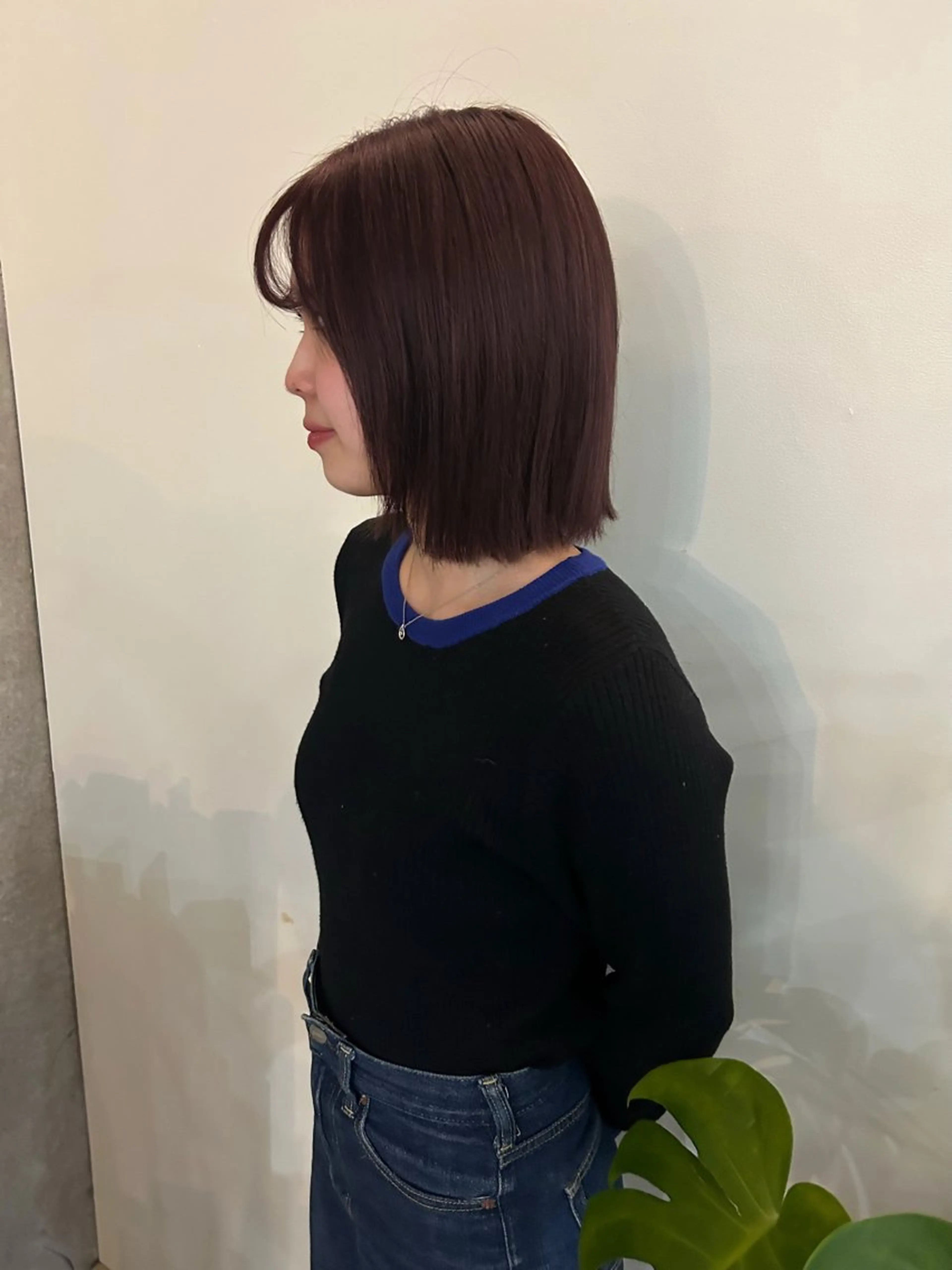 ショート カラー 韓国ボブ/レイヤー ボブ/ EMIRIのヘアスタイル