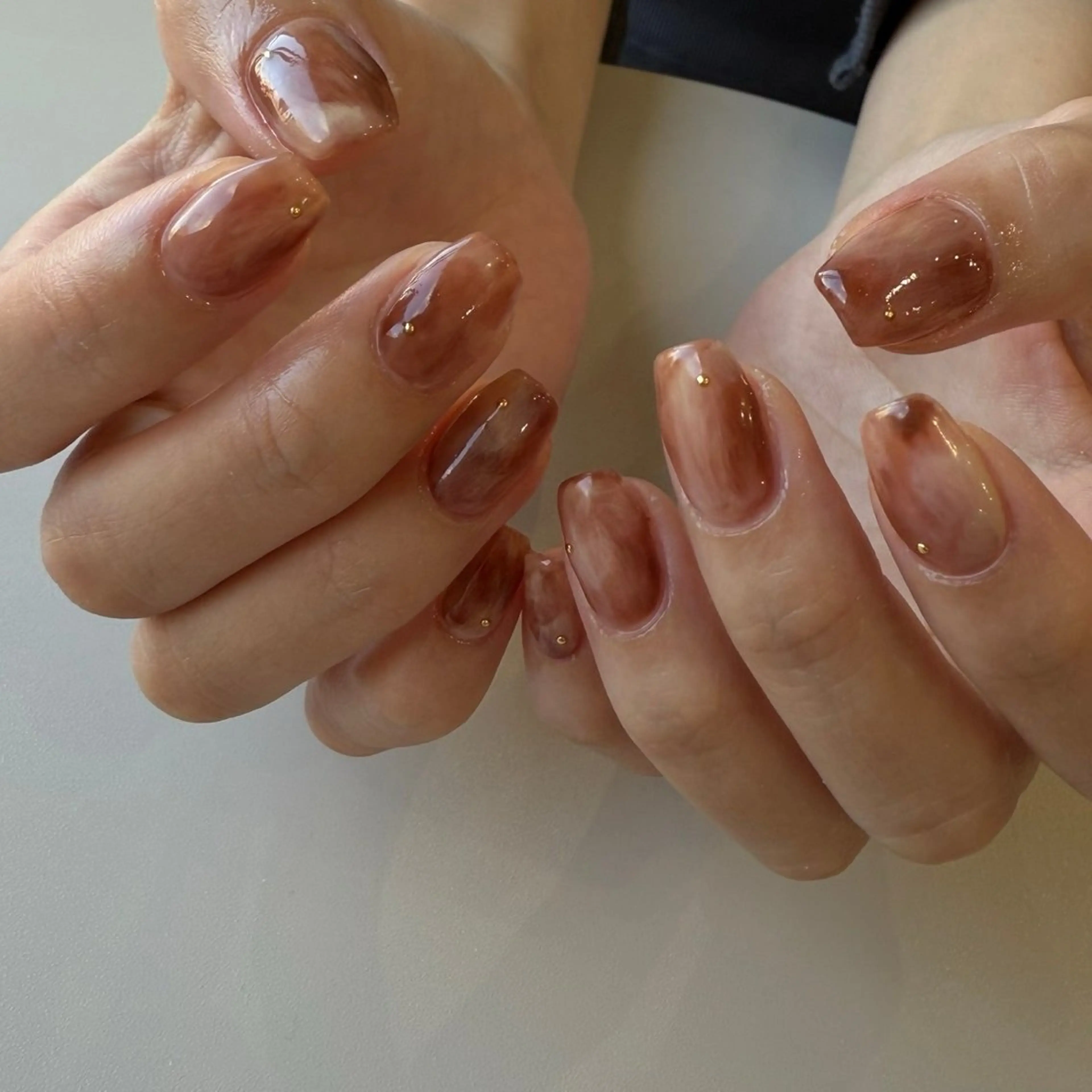ネイル ニュアンスネイル オフィスネイル ハンドネイル nail◯ petitnanoのネイルデザイン