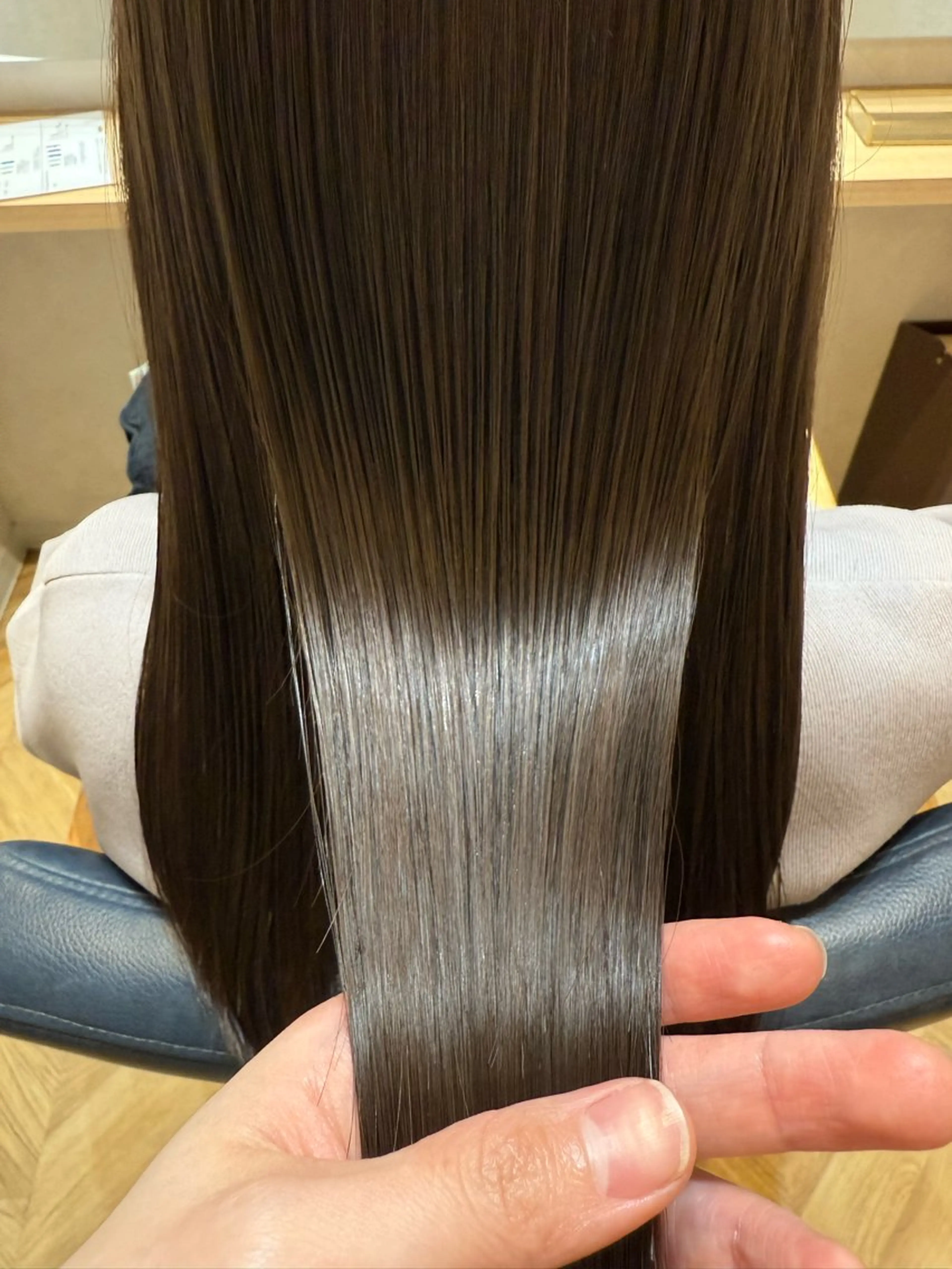 【🧚‍♀️ありそうでなかった🪄】縮毛矯正リタッチ➕カット💇‍♀️✨➕TOKIO3ステップトリートメント💎の写真