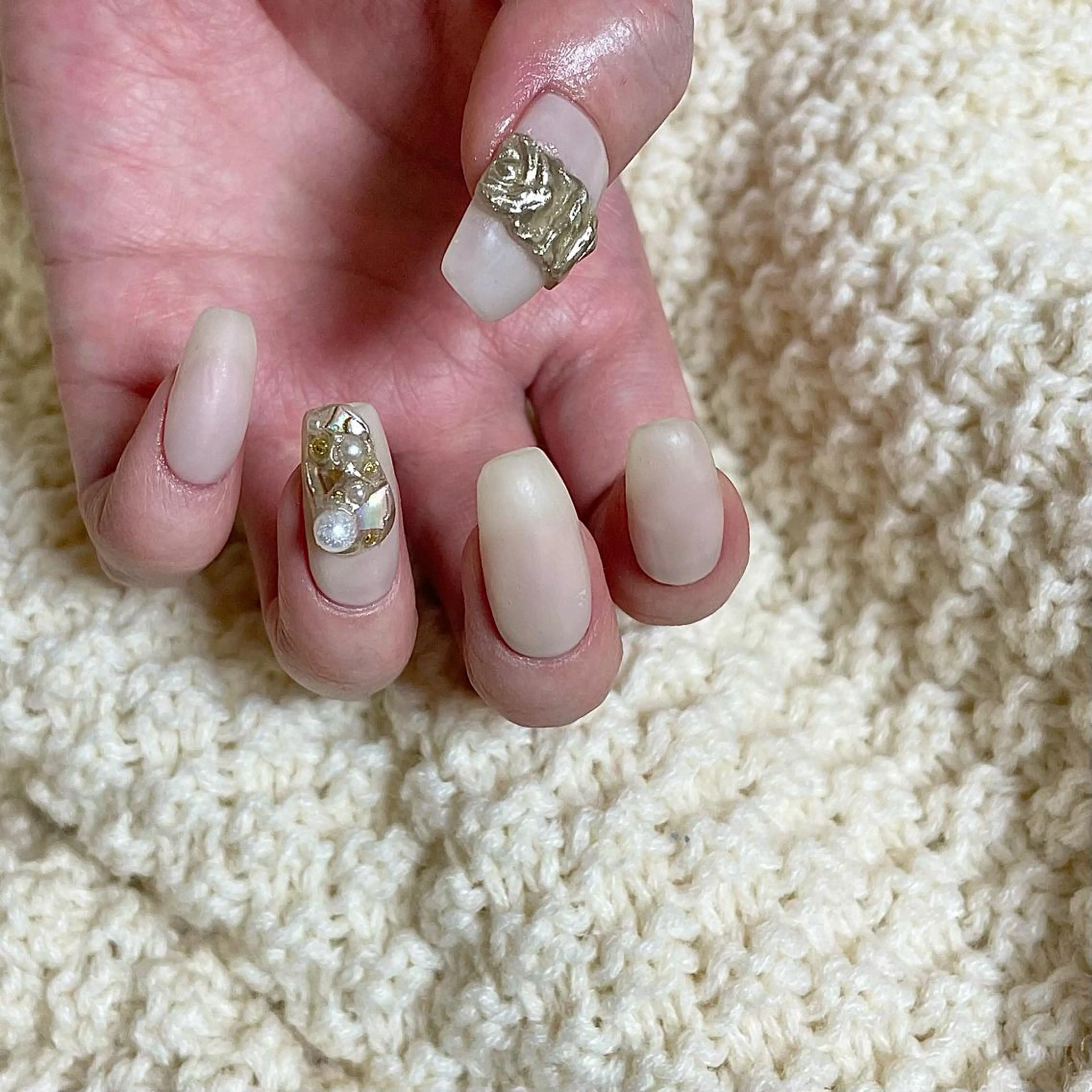 ネイル 持ち込み ハンドネイル Nailsalon BLOOM🌷 山崎のネイルデザイン