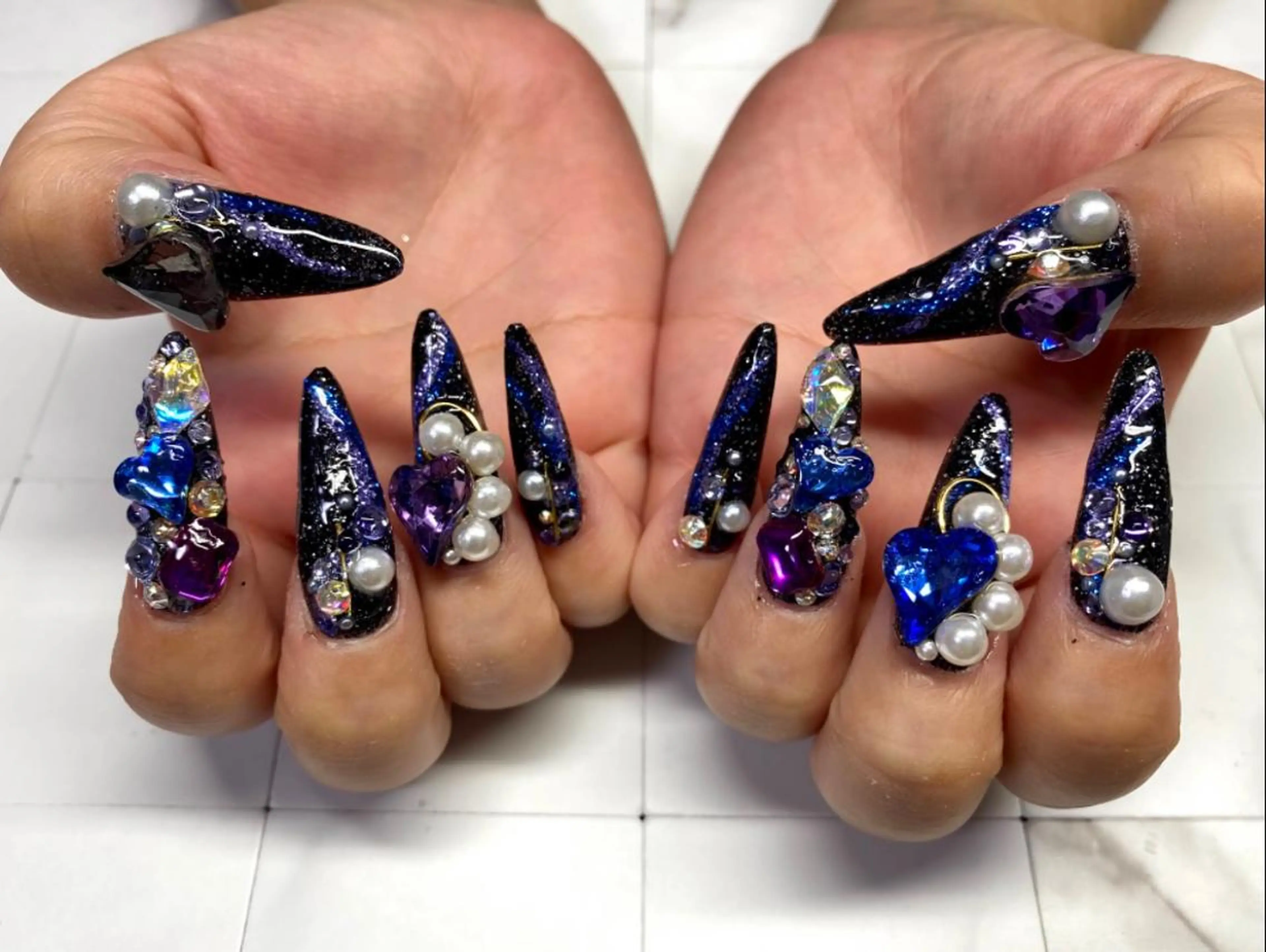 ネイル ハンドネイル Majesticrose_nail所属・nail l_yukiのネイルデザイン