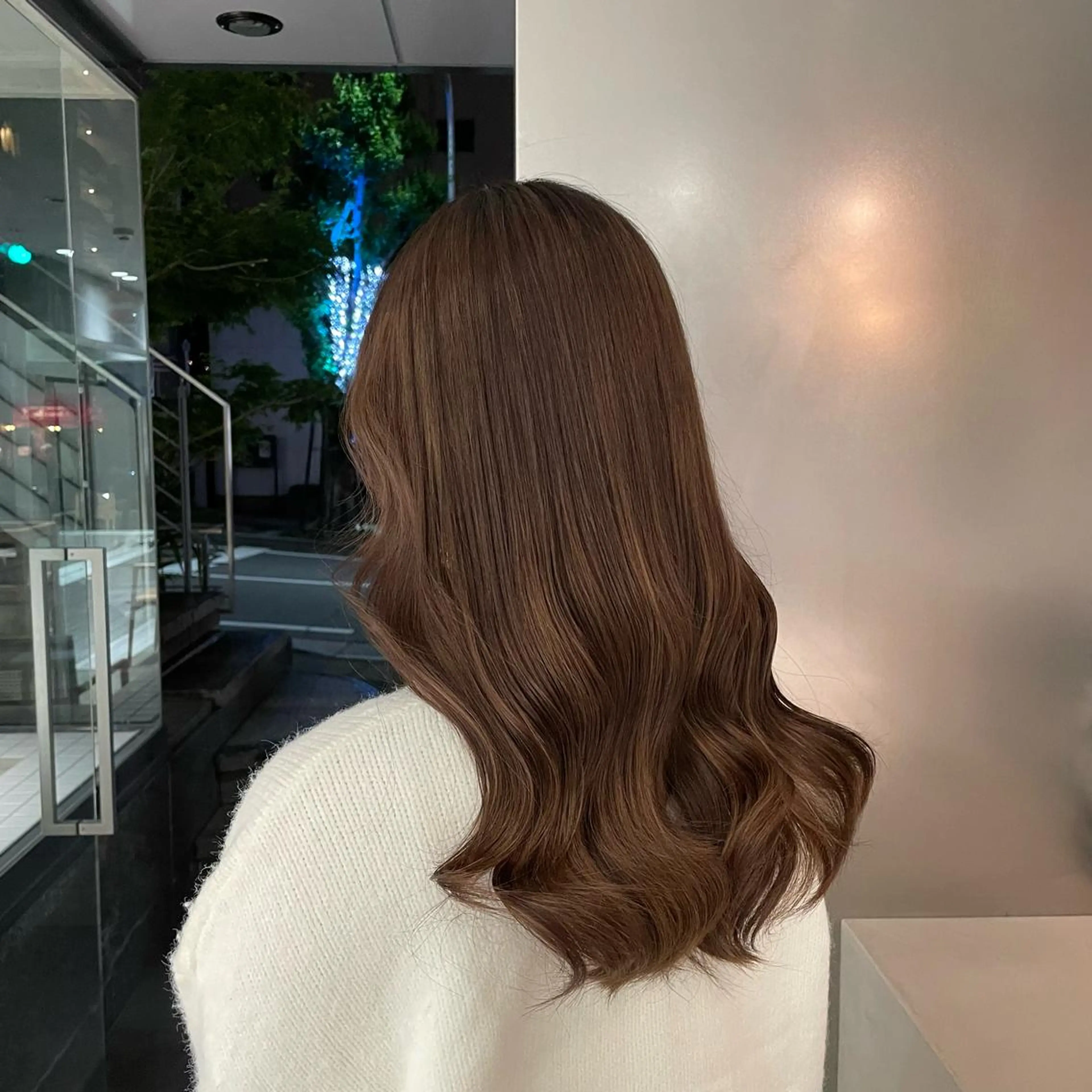 ロング カラー 後藤 香乃のヘアスタイル