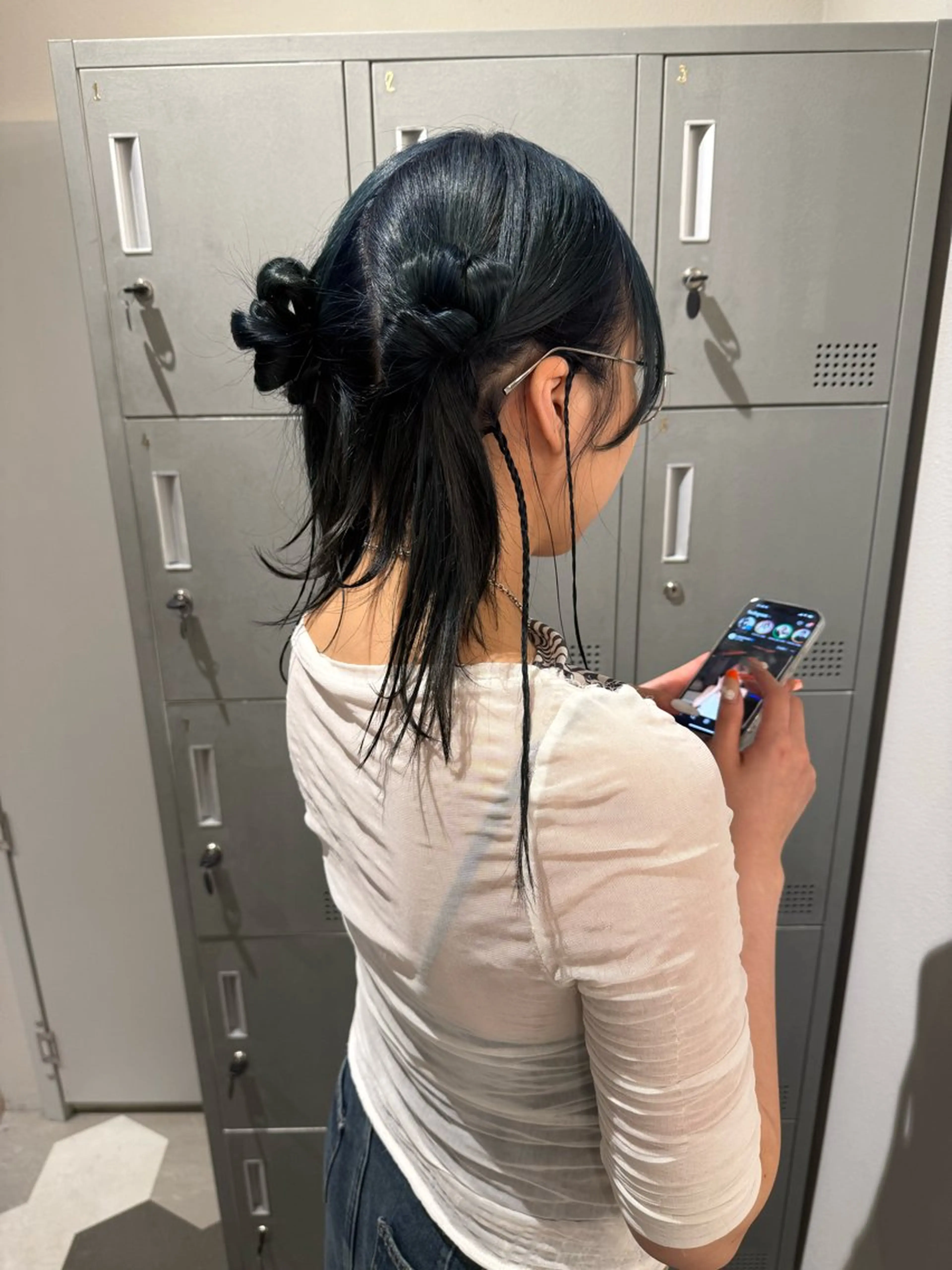 ヘアアレンジ ヘアセット ブリーチ/アレンジ 天満/chihiroのヘアスタイル