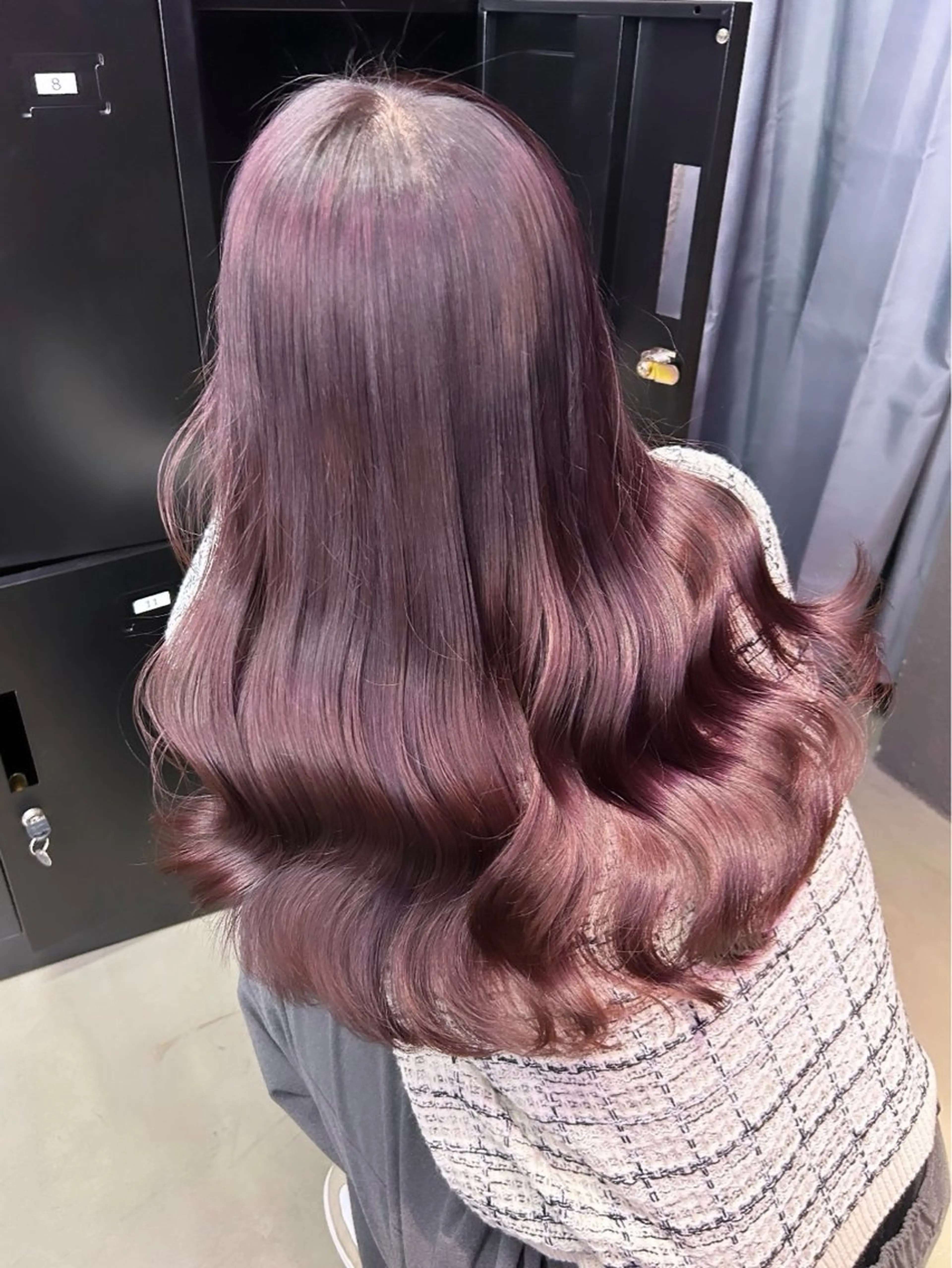 ロング カラー カット ヘアカラー トリートメント 渋谷/原宿♡PELE 縮毛矯正/ストレートのヘアスタイル