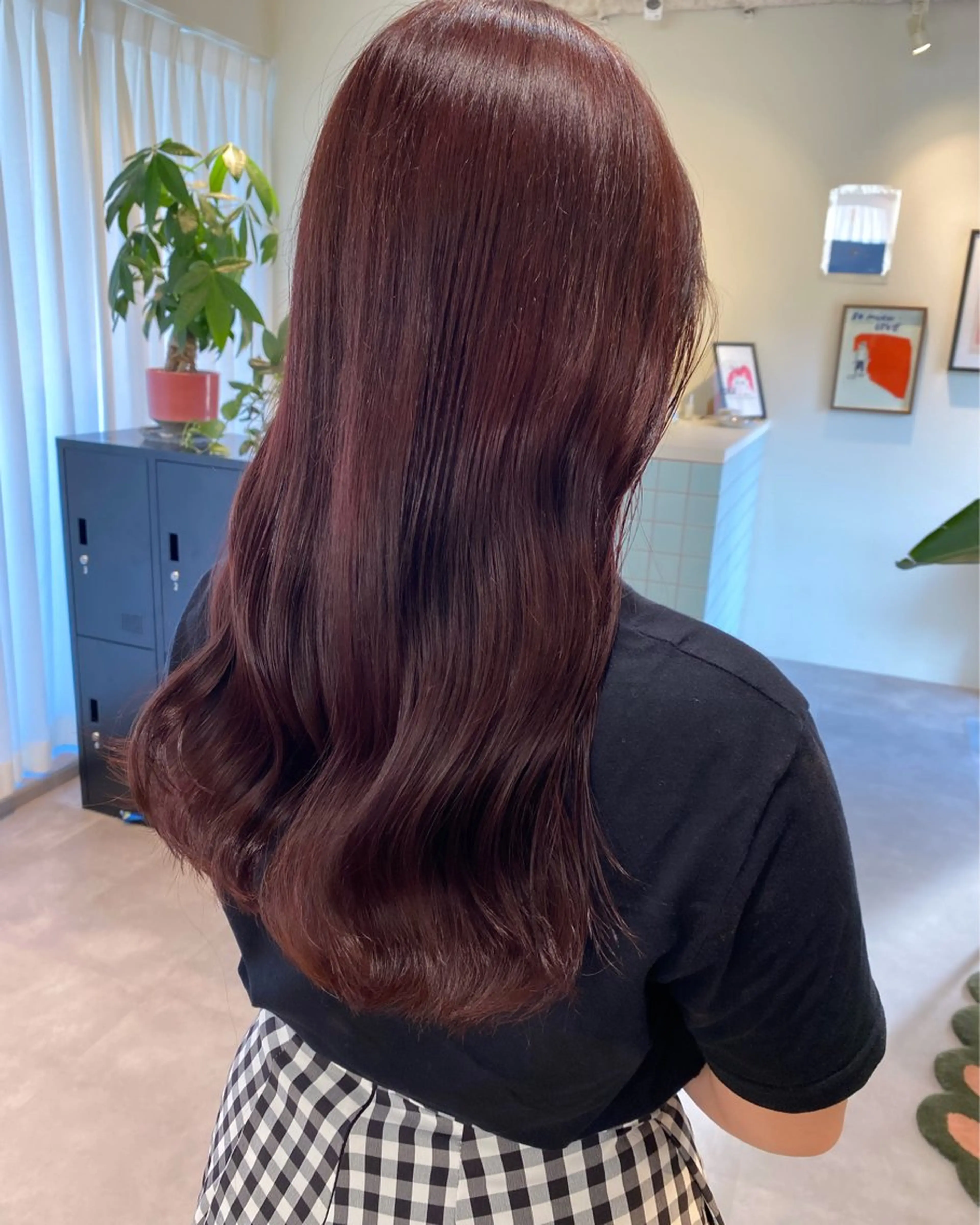 ミディアム カラー 当日予約大歓迎💗 依田瑞希のヘアスタイル