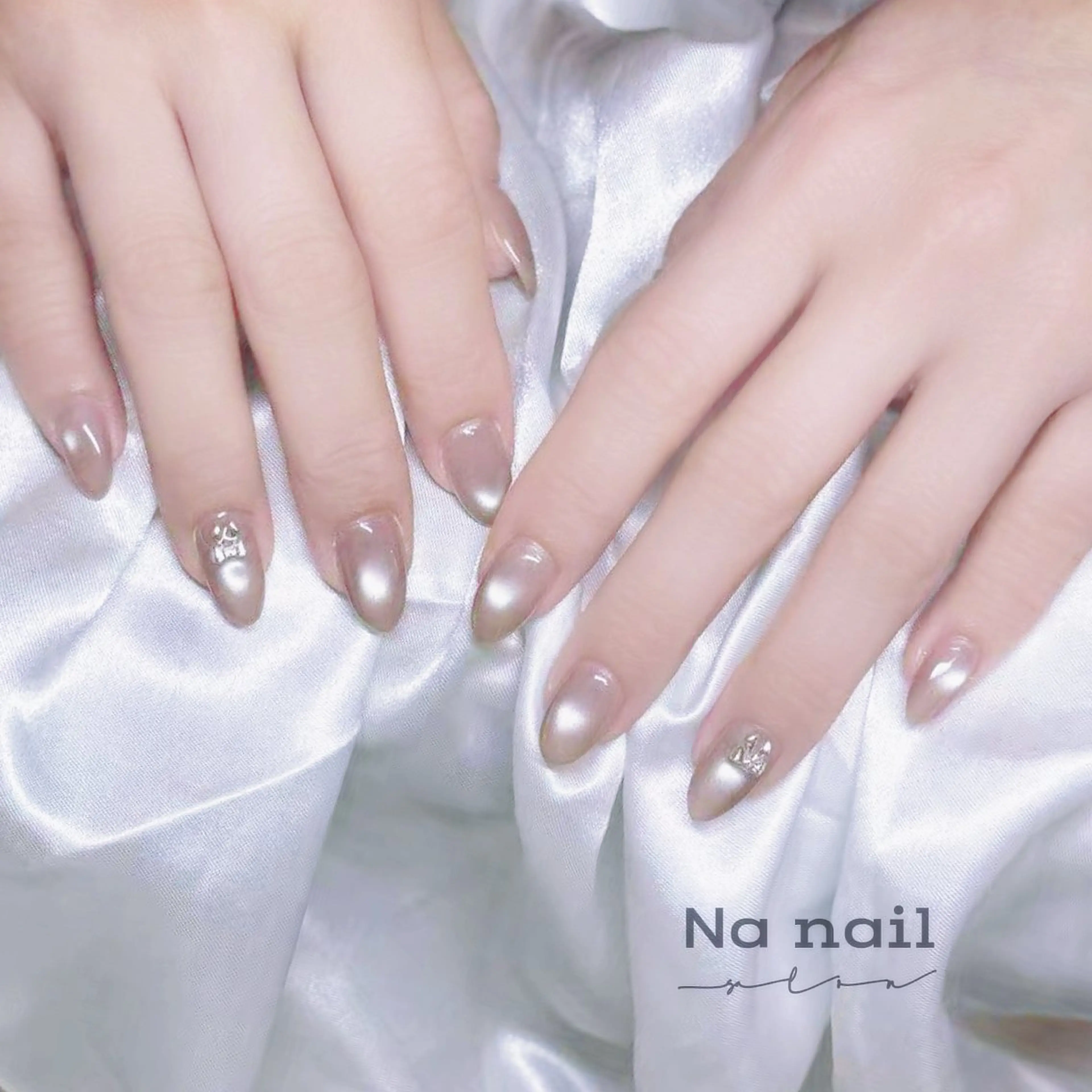 ネイル チークネイル フラッシュネイル フレンチネイル ジェルネイル グラデーション ハンドネイル ハンドケア CC Nail 高田馬場のネイルデザイン