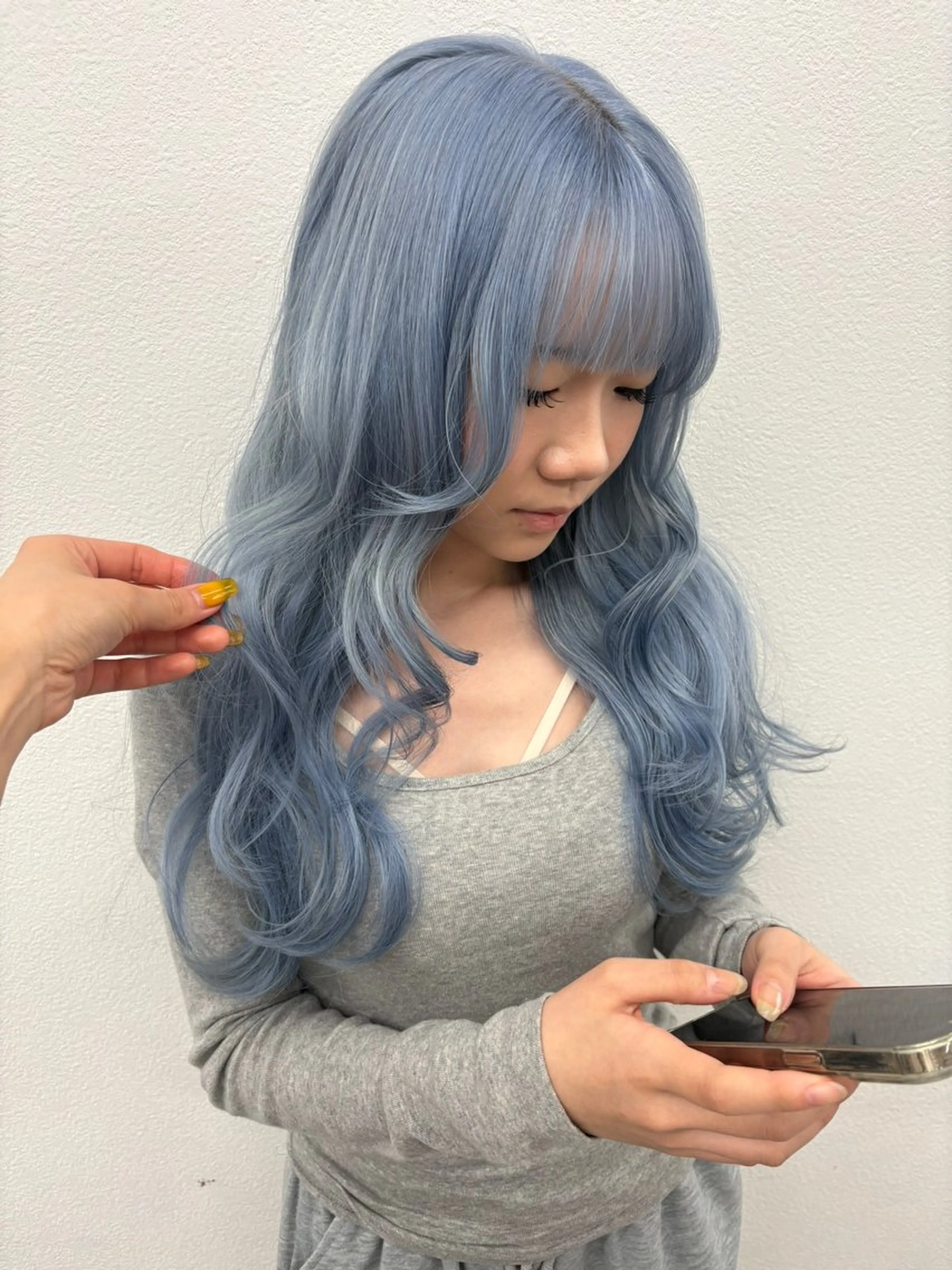 ロング ヘアカラー nonoka/ ブリーチ/モニカのヘアスタイル